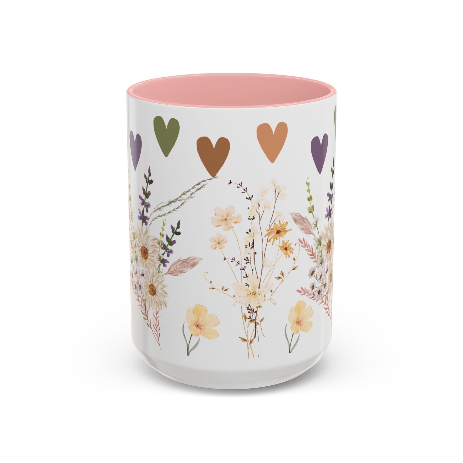 Wildflower Ceramic Mug Elegant Gift for Coffee or Tea Lovers Perfect for Mothers Day Birthdays and Adding Charm to Any Kitchen Gift