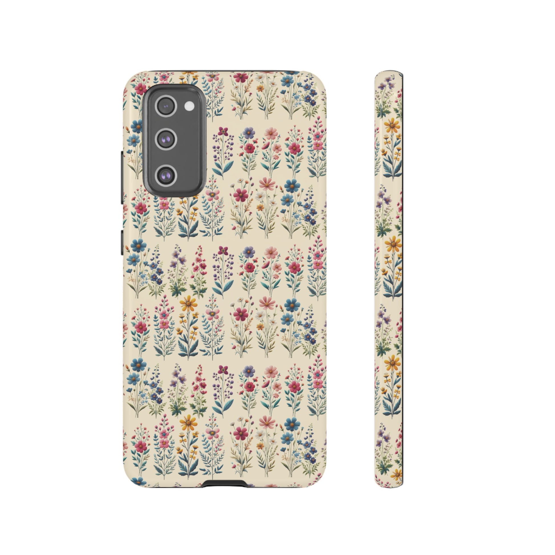 Best Beautiful Wildflower Phone Case Floral Design for iPhone, Galaxy, and Google Durable Protection Gift for Her Case iPhone 15, Samsung iPhone Gift for Her
