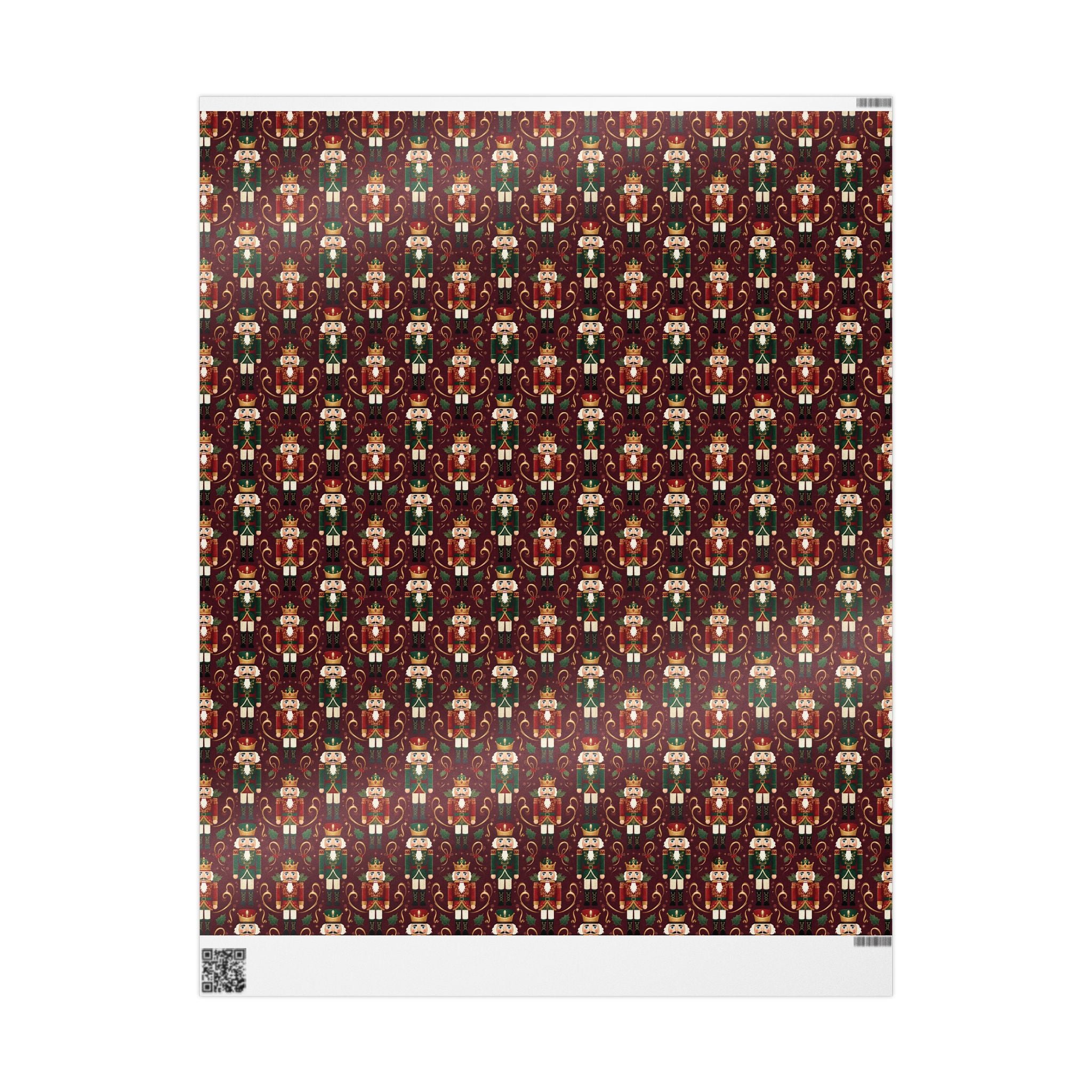 Papiers cadeaux de Noël Casse-Noisette, Papier cadeau de Noël, Papier cadeau de fêtes élégant, Papier cadeau Casse-Noisette, Papier cadeau festif, Papier cadeau de saison