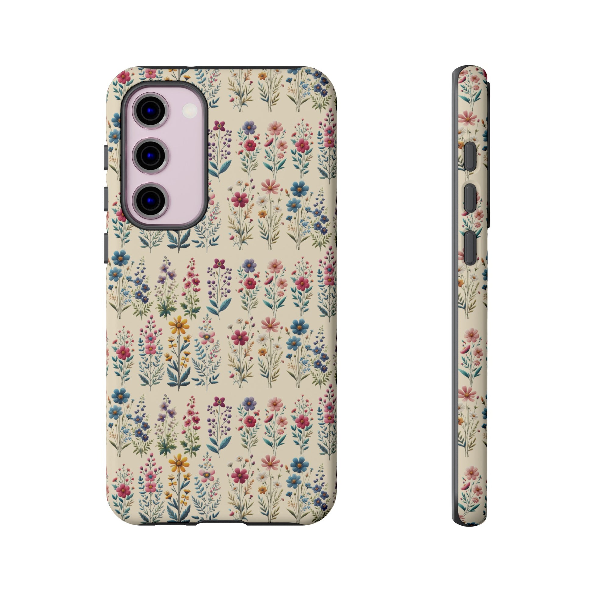 Best Beautiful Wildflower Phone Case Floral Design for iPhone, Galaxy, and Google Durable Protection Gift for Her Case iPhone 15, Samsung iPhone Gift for Her