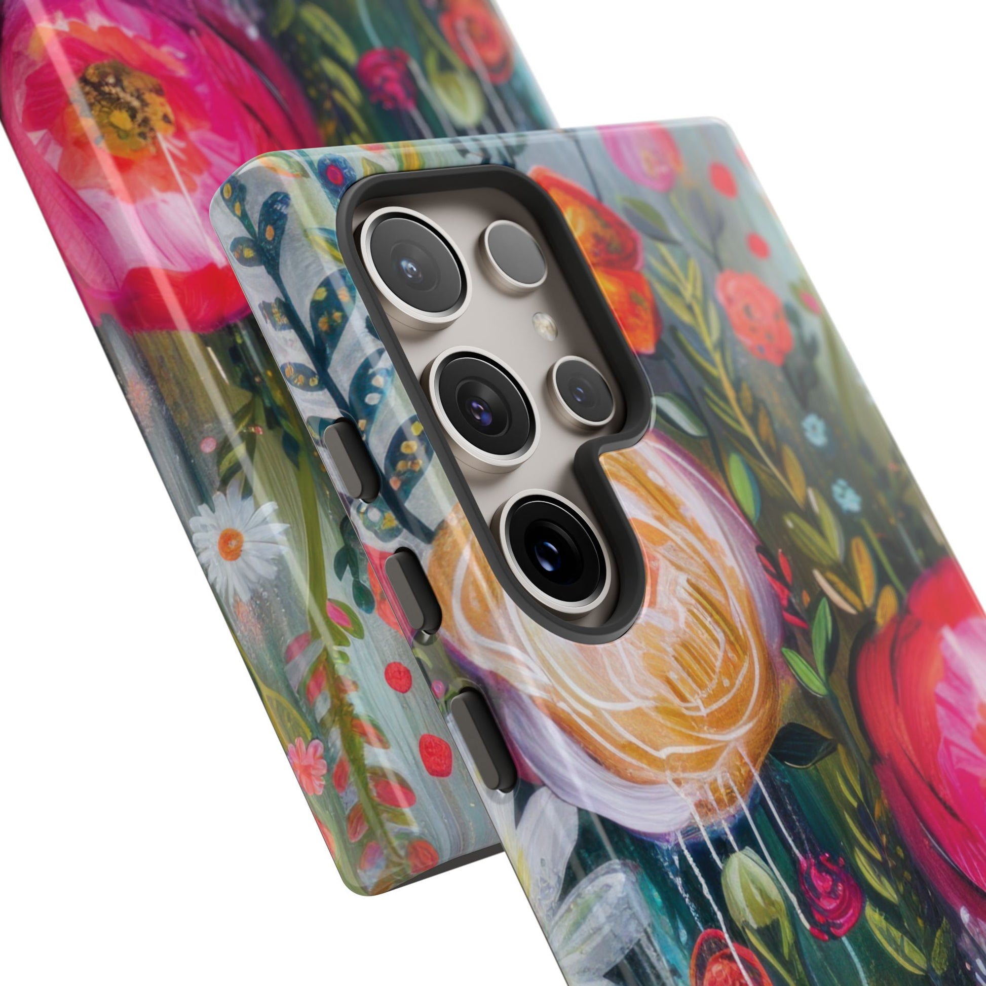 Watercolor Boho Floral Phone Case for iPhone 17 case Samsung, and Pixel | Stylish Protective Cover Gift for Her Perfect for Floral Lover