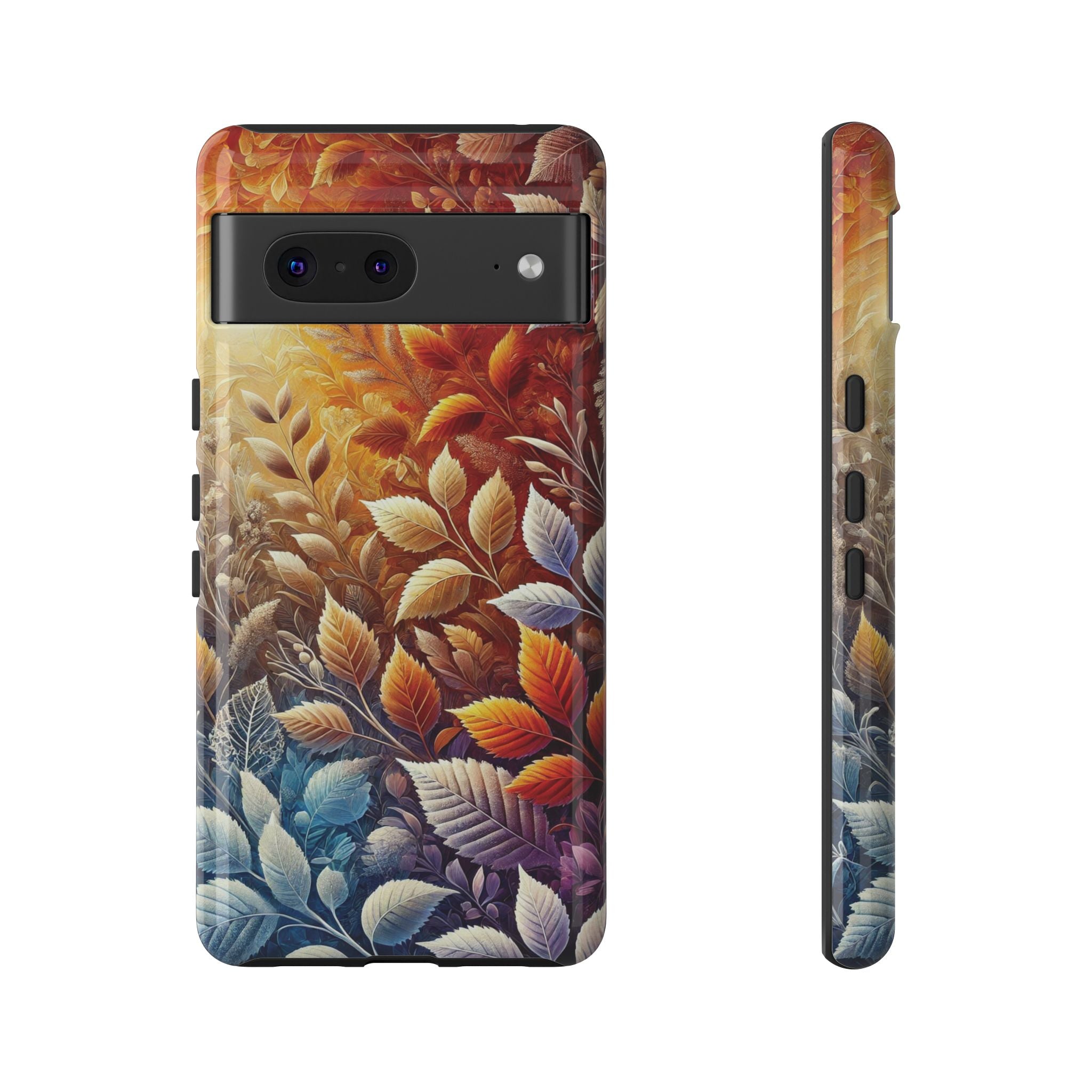 Beautiful Colorful Leaves Phone Case Vibrant Autumn Design for iPhone & Samsung, Durable Protection with Eye Catching Style, Perfect for Nature Lovers & Seasonal Charm Gift for Her