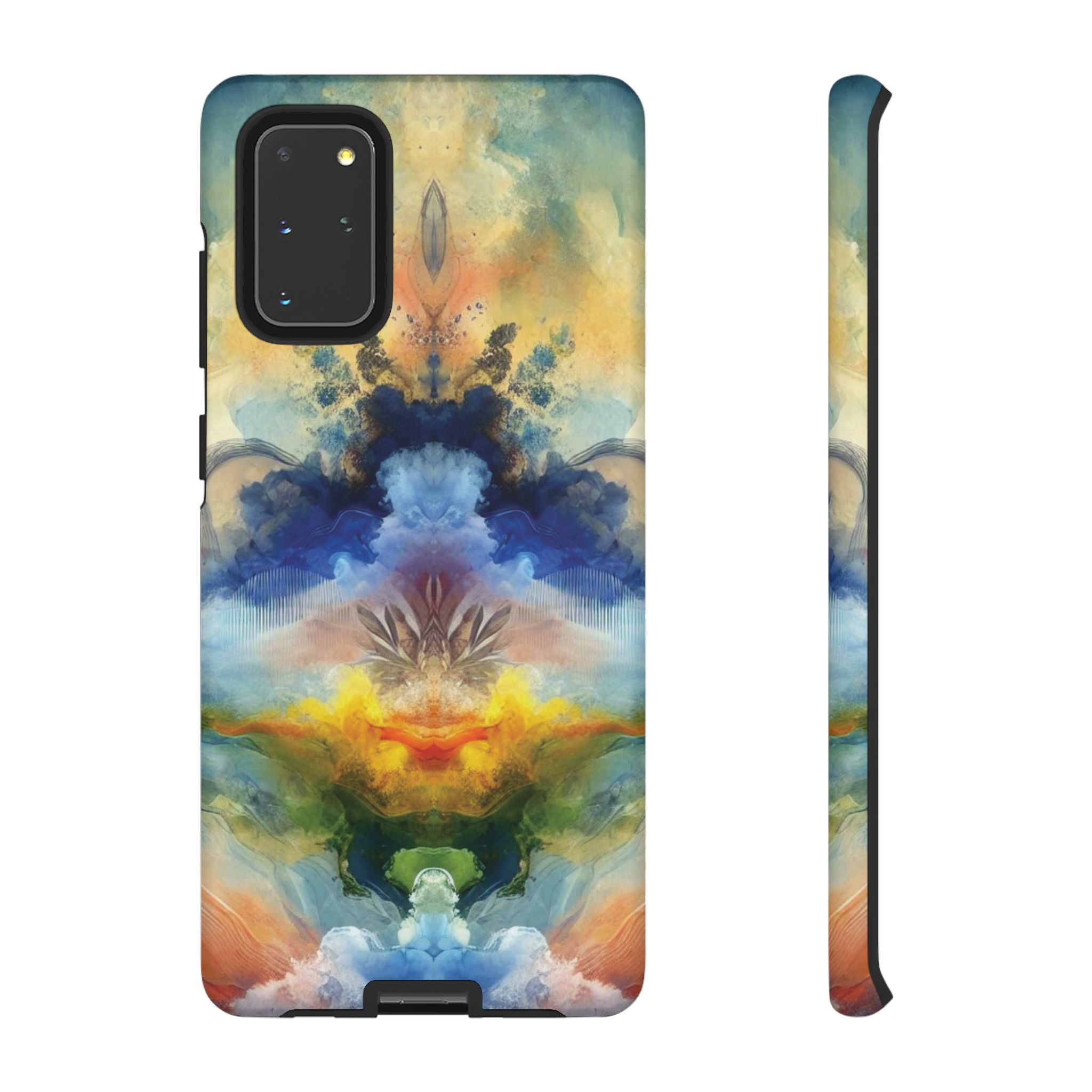Modern Watercolor Abstract Phone Case Compatible with iPhone, Samsung & More - Stylish, Durable Protection with Vibrant Artistic Design Perfect Gift for Her