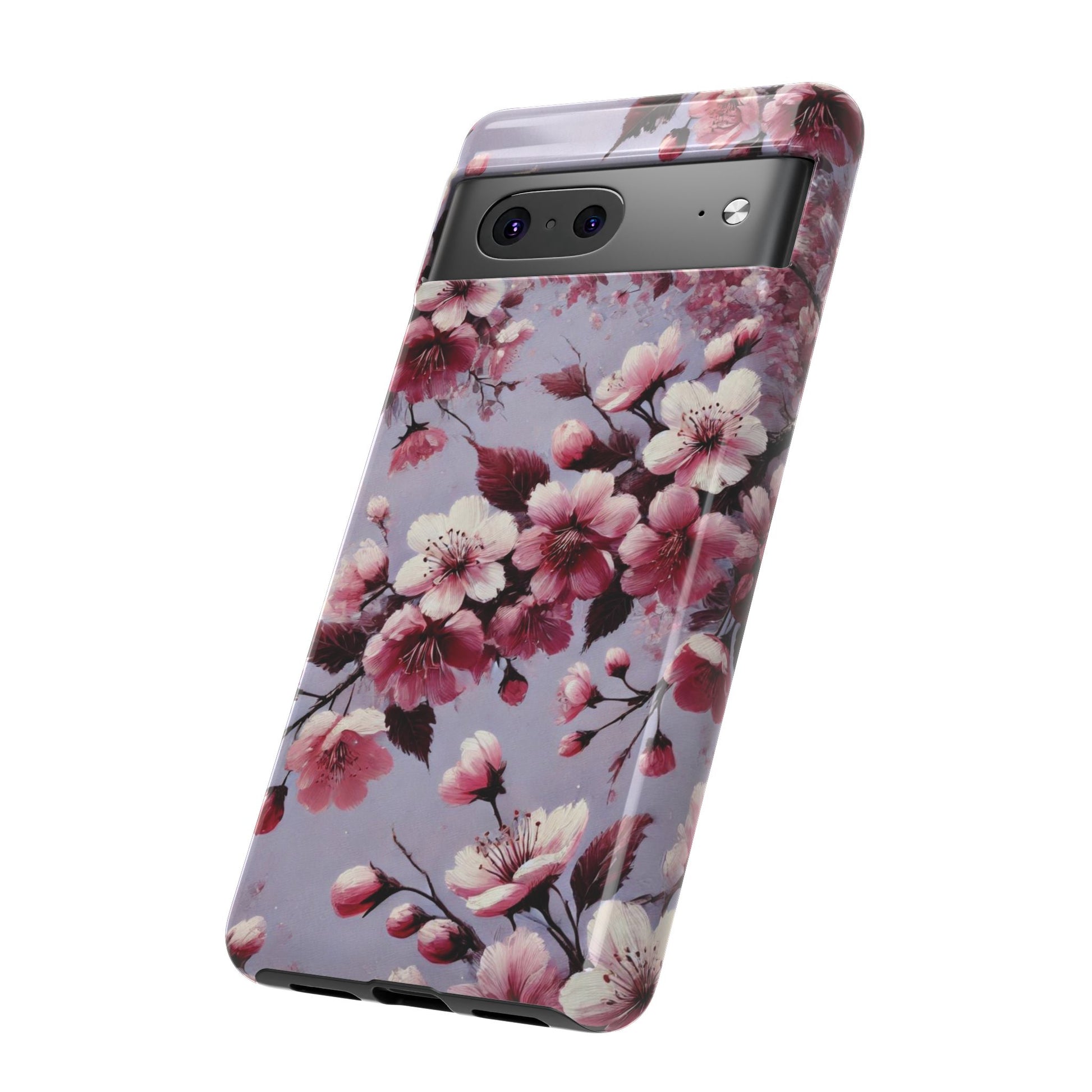 Lavender Floral Fall Phone Case for iPhone 16 pro15 14 13 12  21 23 Samsung, and Pixel | Stylish Protective Cover Gift for Her Perfect for Floral Lover