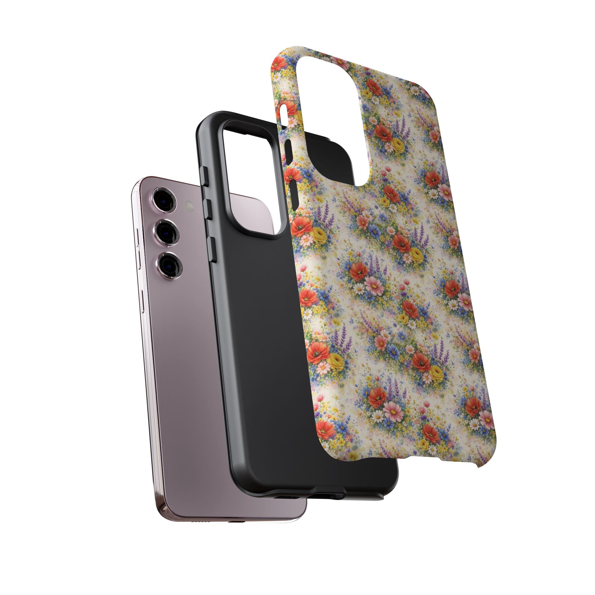 Watercolor Wildflowers Phone Case — Tough Cases