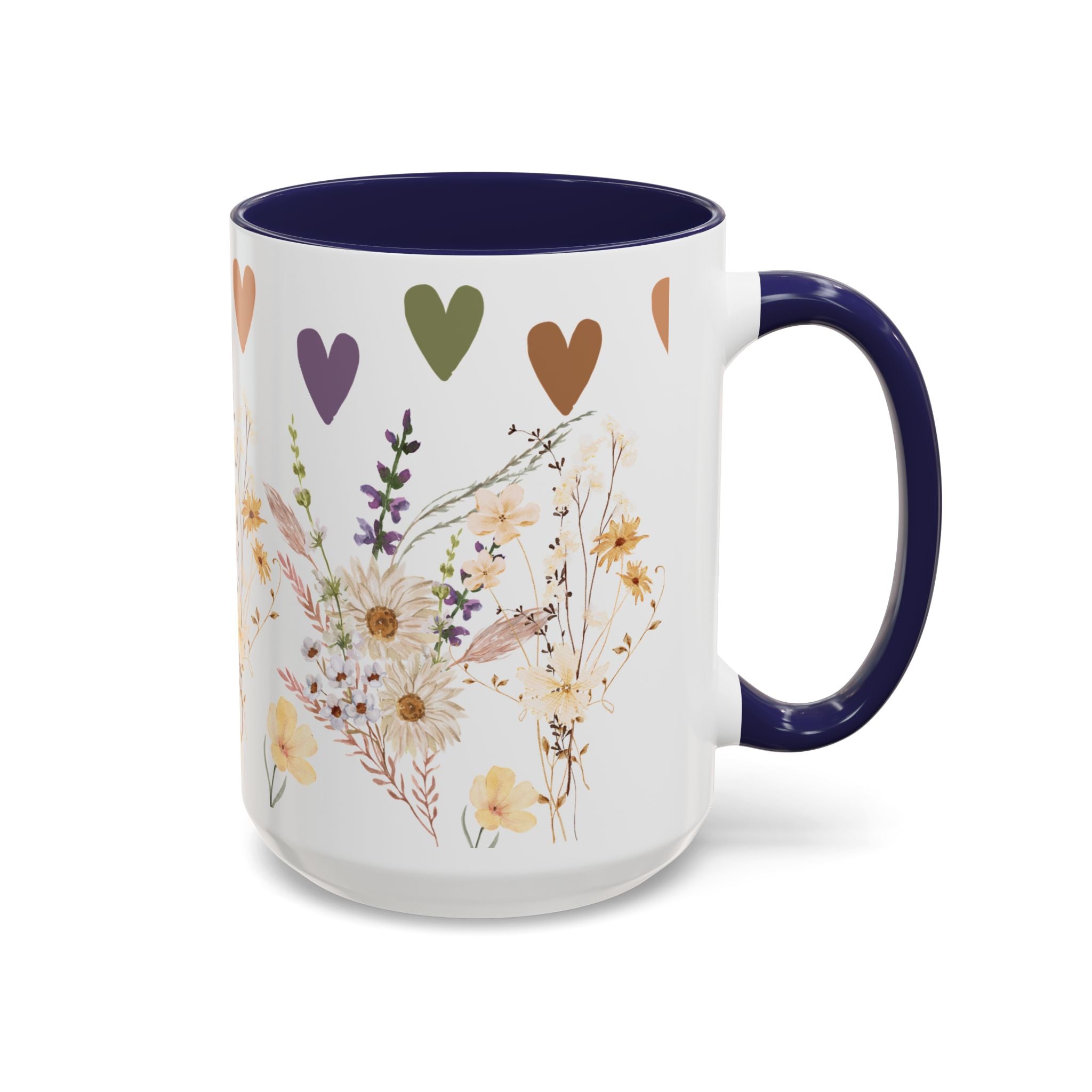 Tasse en céramique Wildflower – Cadeau élégant pour les amateurs de café ou de thé – Parfait pour la fête des mères, les anniversaires et pour ajouter du charme à toute cuisine.