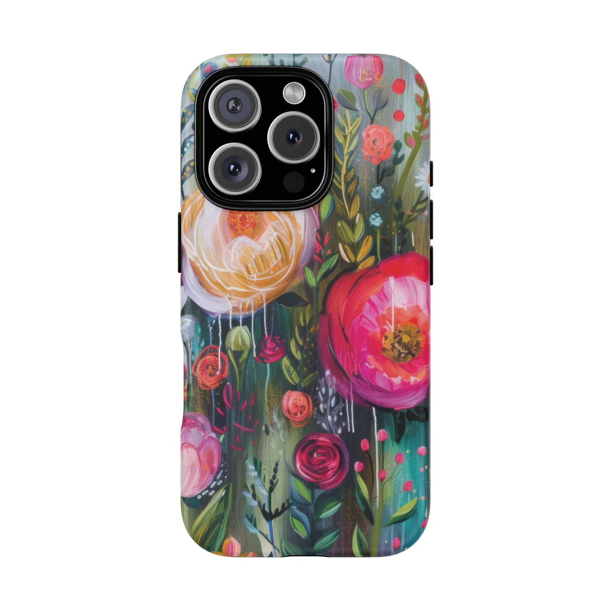 Watercolor Boho Floral Phone Case for iPhone 17 case Samsung, and Pixel | Stylish Protective Cover Gift for Her Perfect for Floral Lover