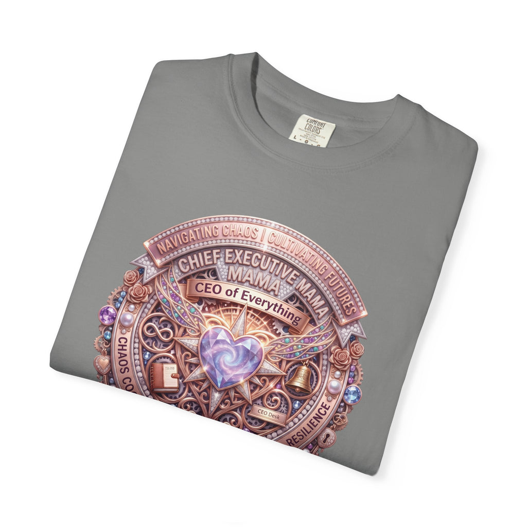 Mama: CEO of Everything Graphic Tee | Funny Mom T-Shirt for Busy Moms