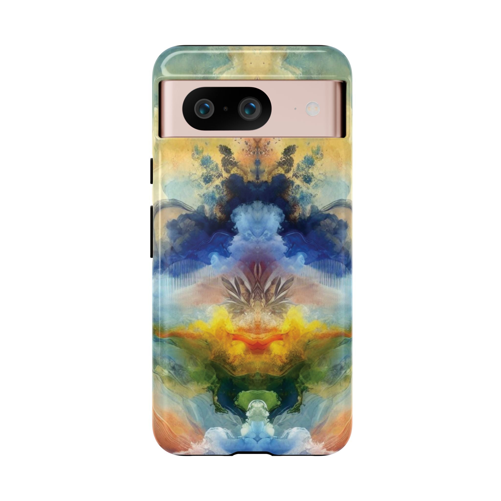 Modern Watercolor Abstract Phone Case Compatible with iPhone, Samsung & More - Stylish, Durable Protection with Vibrant Artistic Design Perfect Gift for Her