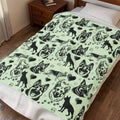 German Shepherd Velveteen Plush Blanket — Cozy Dog Lover Throw