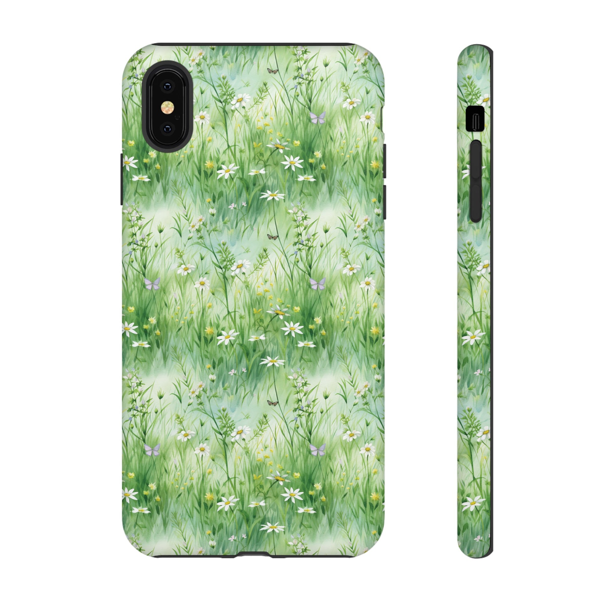 Beautiful Watercolor Grassing Daisy Boho Chic Design Phone Case Protective Cover for All Models Gift for Mom Accessory Gift for Her