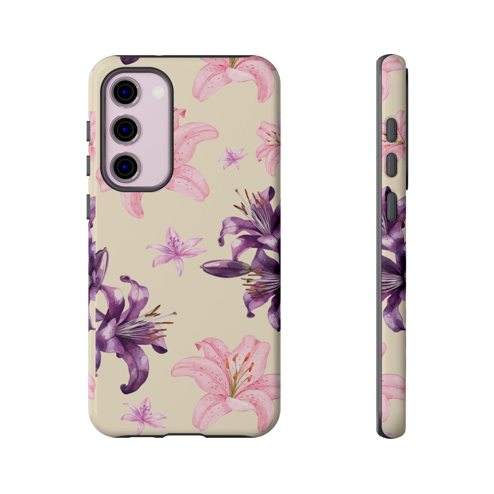 Blooming Tiger Lily Phone Case - Compatible with iPhone, Samsung, and Pixel | Stylish Protective Cover Gift for Her Perfect for Floral Lover