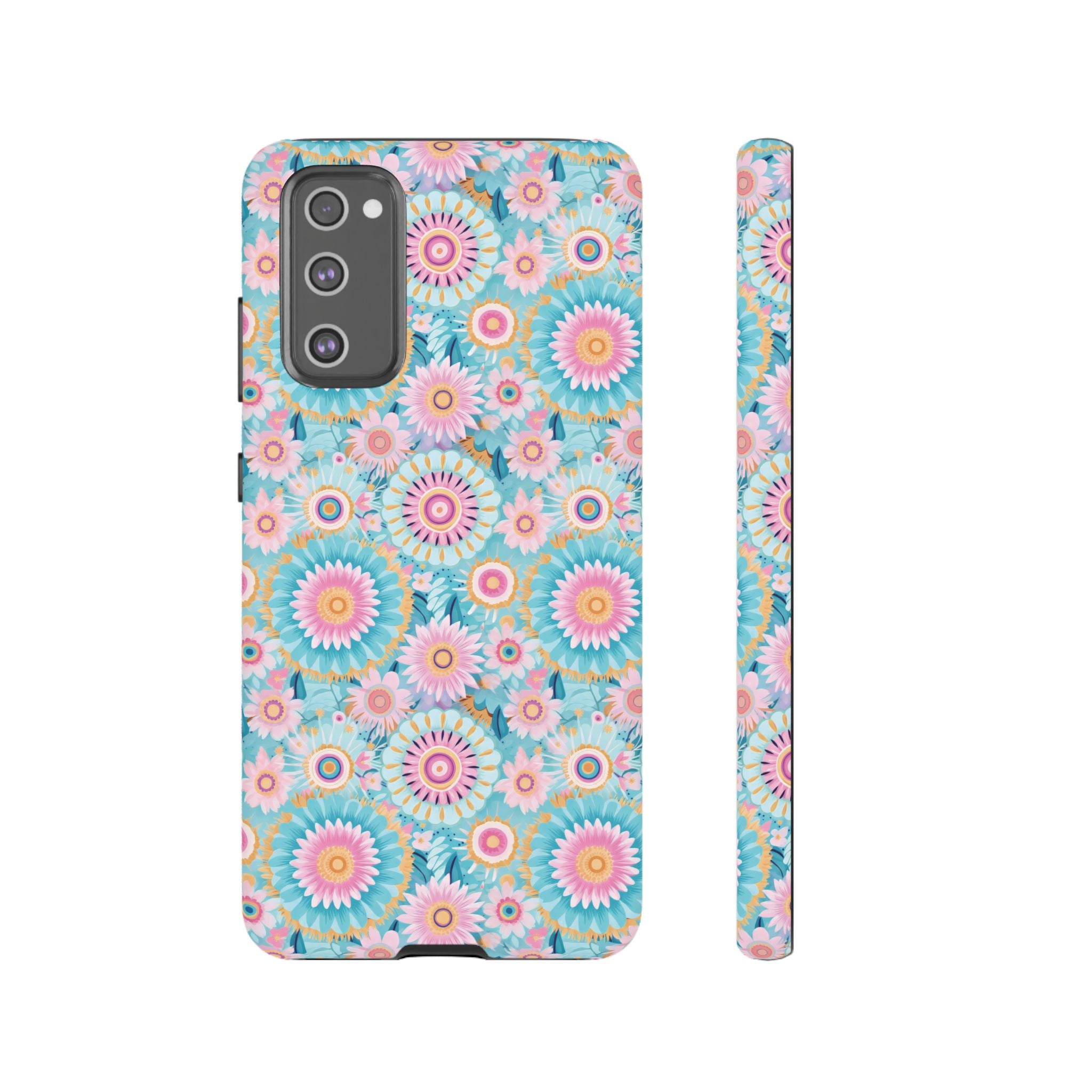 Boho Modern Watercolor Abstract Phone Case Compatible with iPhone, Samsung & More - Stylish, Durable Protection with Vibrant Artistic Design Perfect Gift for Her