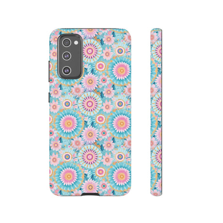 Boho Modern Watercolor Abstract Phone Case Compatible with iPhone, Samsung & More - Stylish, Durable Protection with Vibrant Artistic Design Perfect Gift for Her