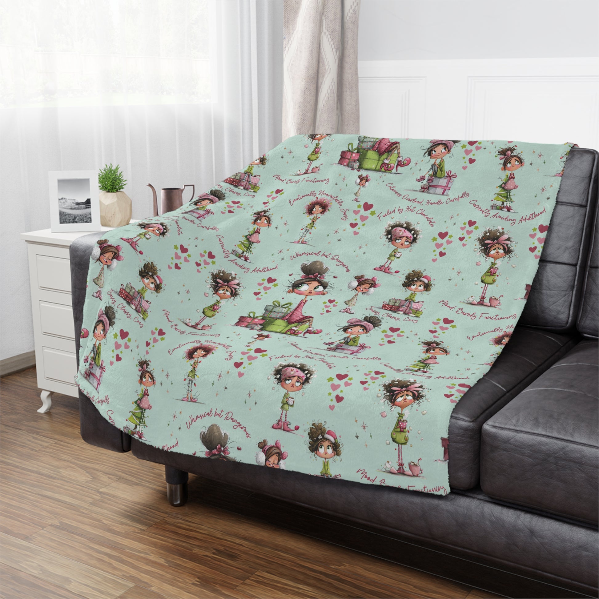 Whimsical Minky Blanket for Cozy Comfort