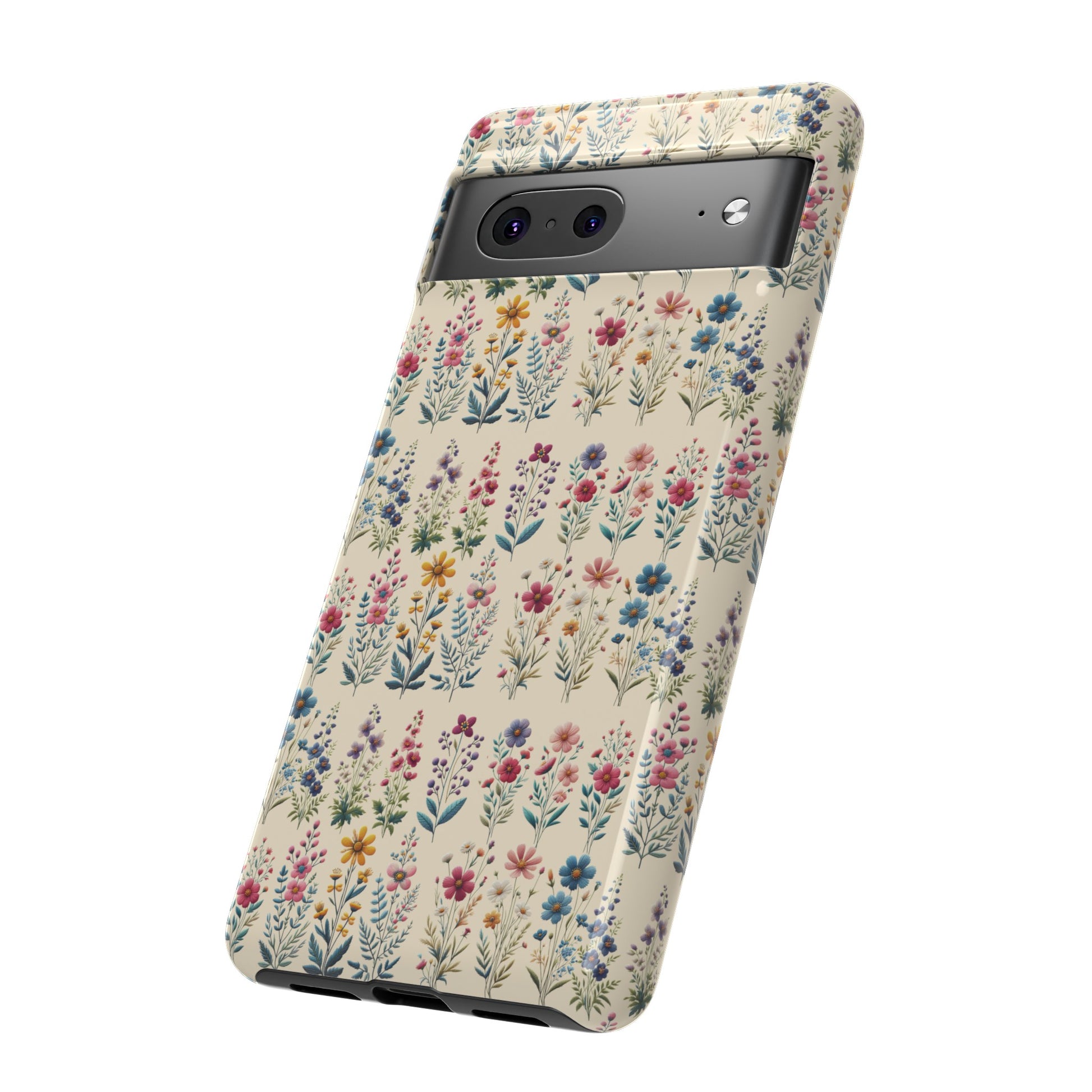 Best Beautiful Wildflower Phone Case Floral Design for iPhone, Galaxy, and Google Durable Protection Gift for Her Case iPhone 15, Samsung iPhone Gift for Her