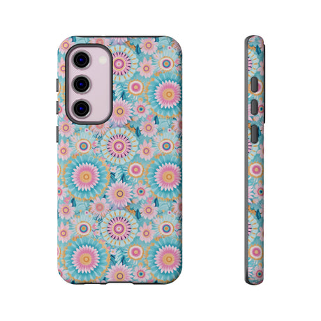 Boho Modern Watercolor Abstract Phone Case Compatible with iPhone, Samsung & More - Stylish, Durable Protection with Vibrant Artistic Design Perfect Gift for Her