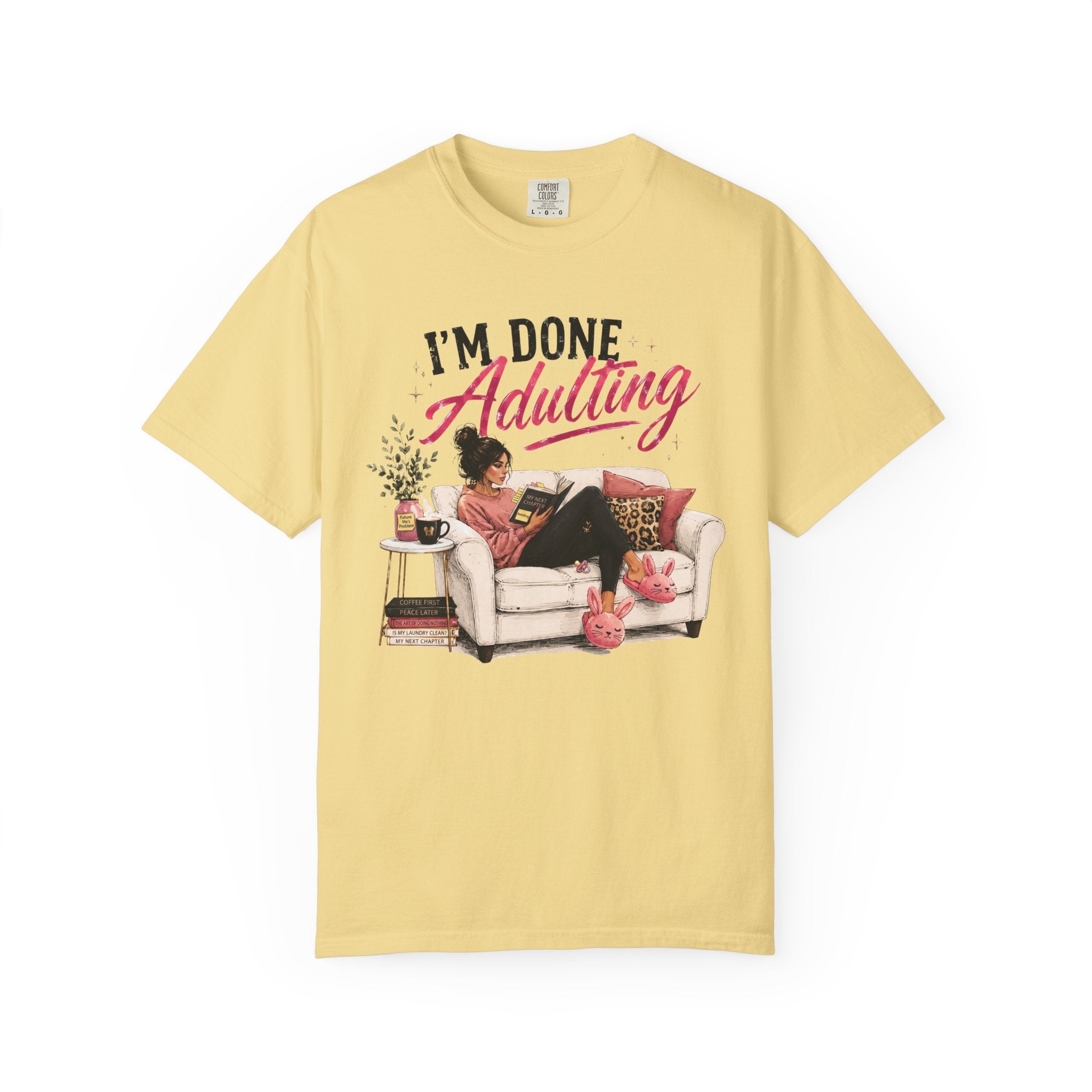T-Shirt J'EN AI MARRE D'ÊTRE ADULTE — T-Shirt humoristique sarcastique