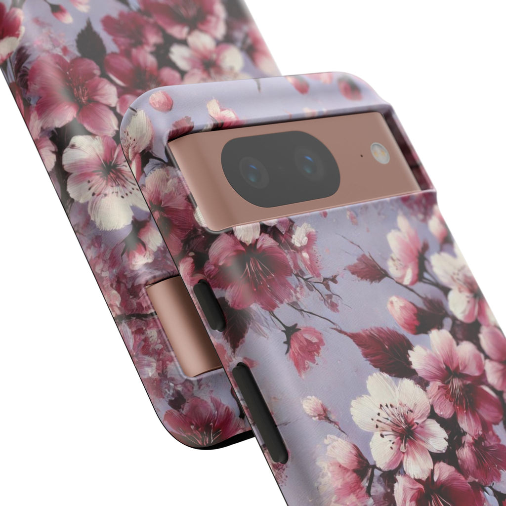 Lavender Floral Phone Case | Fall-Inspired Protective Cover for iPhone, Samsung & Pixel – Perfect Gift for Her