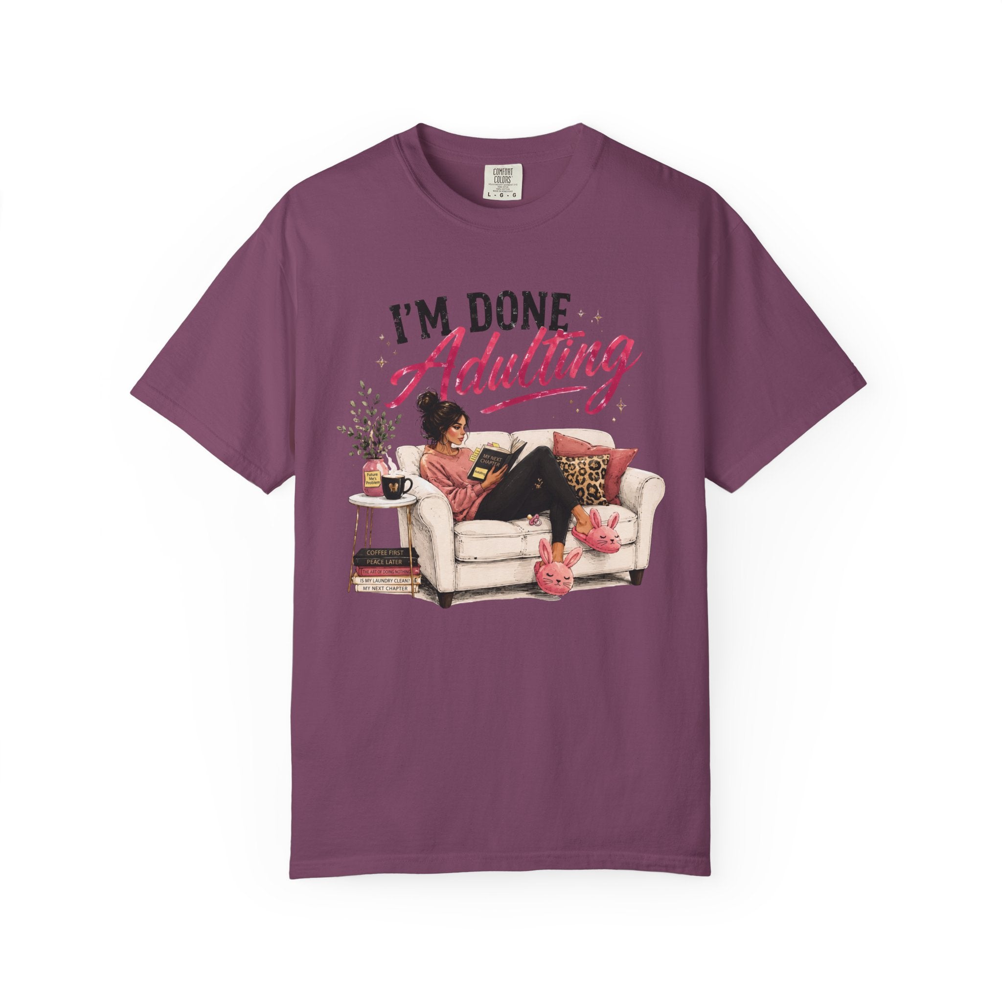 T-Shirt J'EN AI MARRE D'ÊTRE ADULTE — T-Shirt humoristique sarcastique