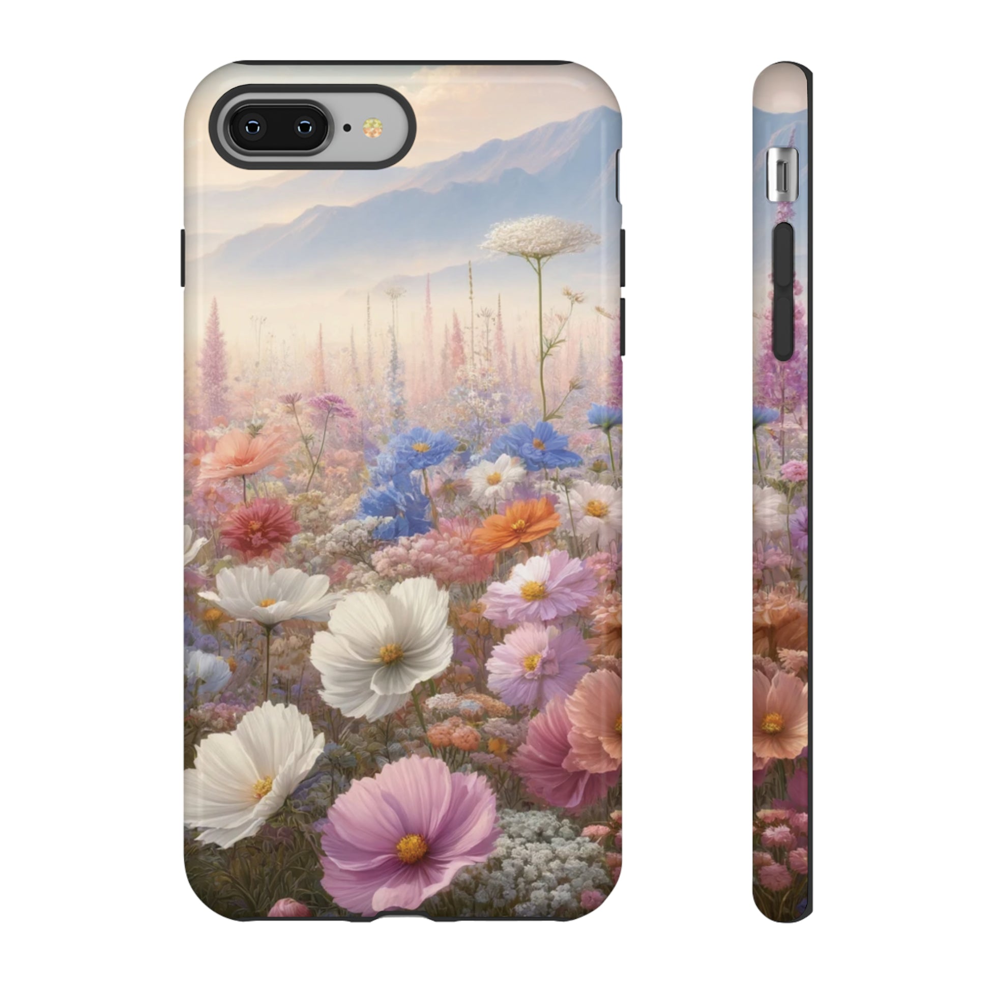 Phone Case Floral Boho Luxury Tough Case Floral Elegant Durable Stylish for Modern Devices iPhone 15, Samsung iPhone Samsung Accessory Gift for Her.