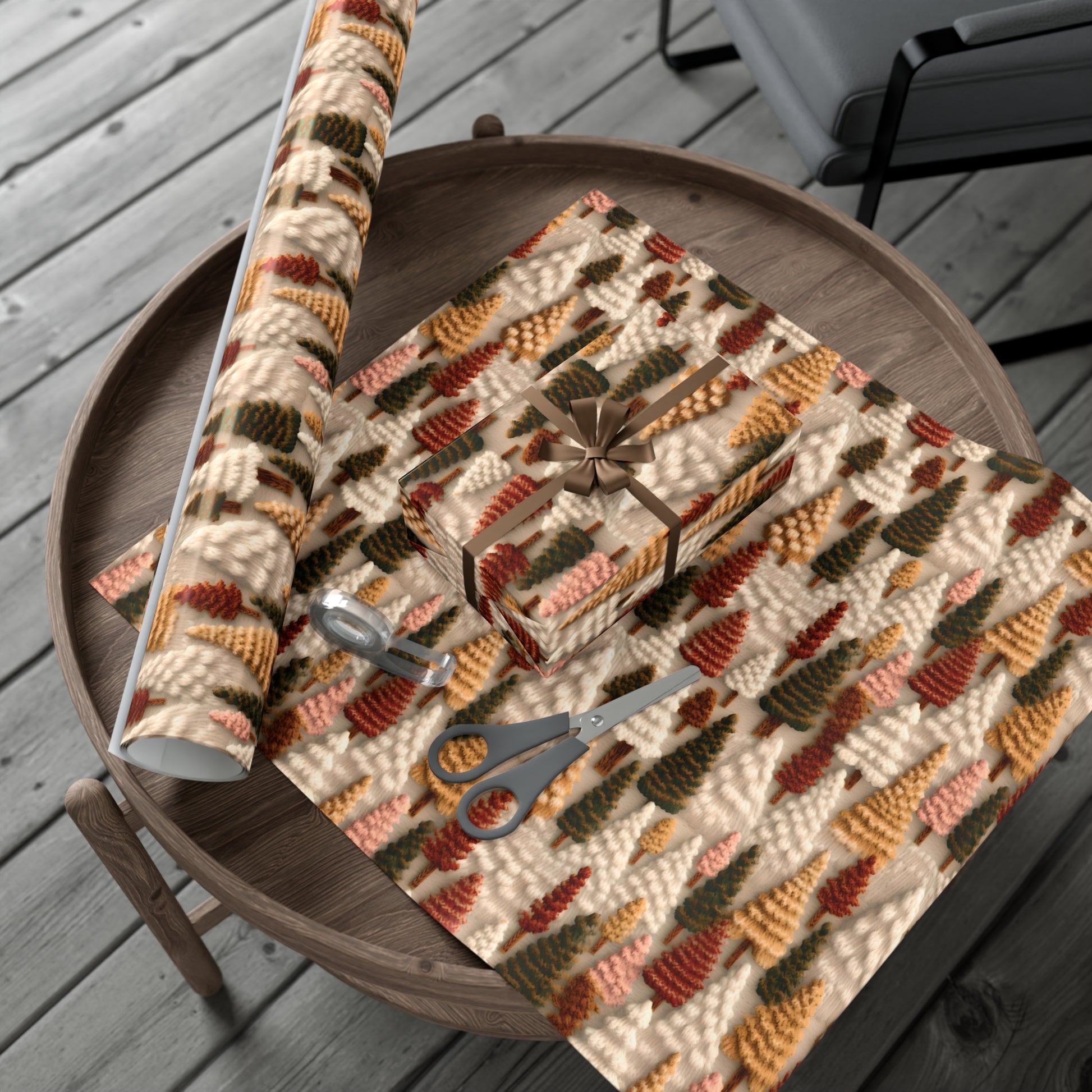 Magical 3D Illusion Christmas Wrapping Paper Elevate Your Gifts with Stunning Visual Effects | Perfect for Holiday Presents | MrsbyValle's Exclusive  Gift for Her - MRSBYVALLE