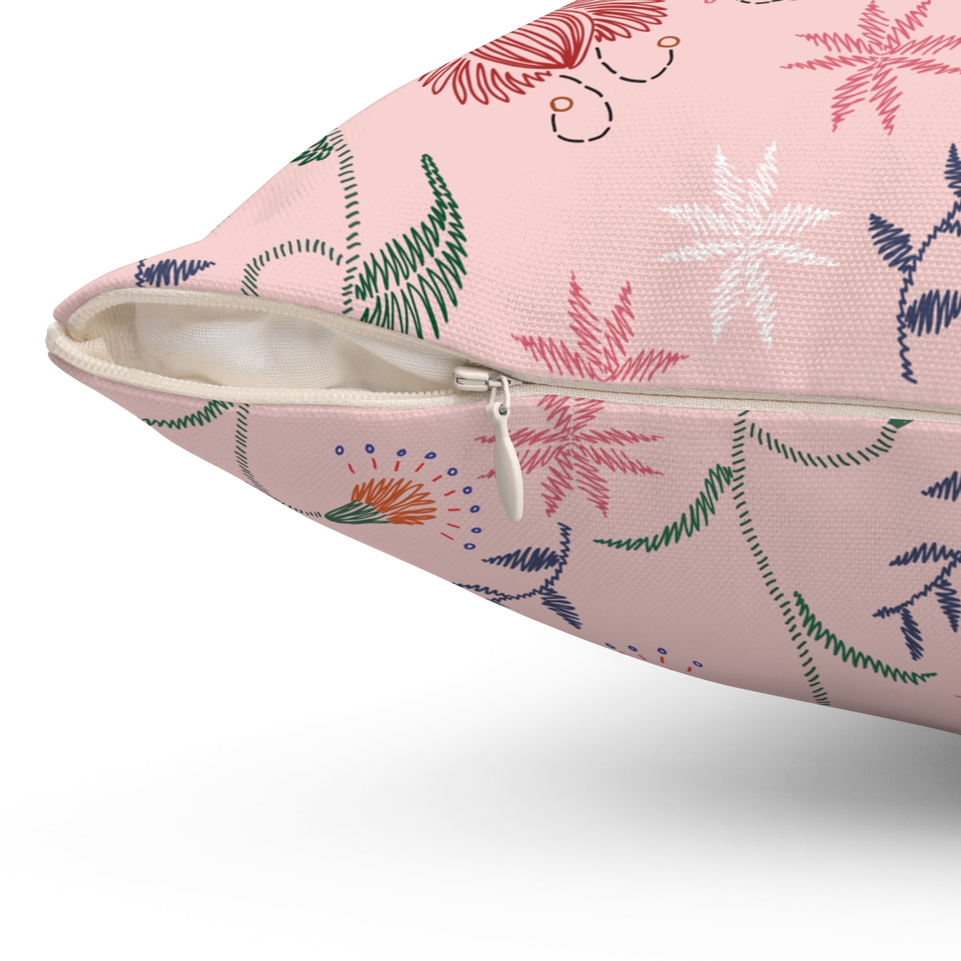 Bohemian Wildflower Garden Decorative Pillow Add a Touch of Floral Elegance to Your Space Bedroom Pillow Gift for Mom, Comfort for Bedroom or Housewarming Gift New House, Bridal Shower Gift - MRSBYVALLE