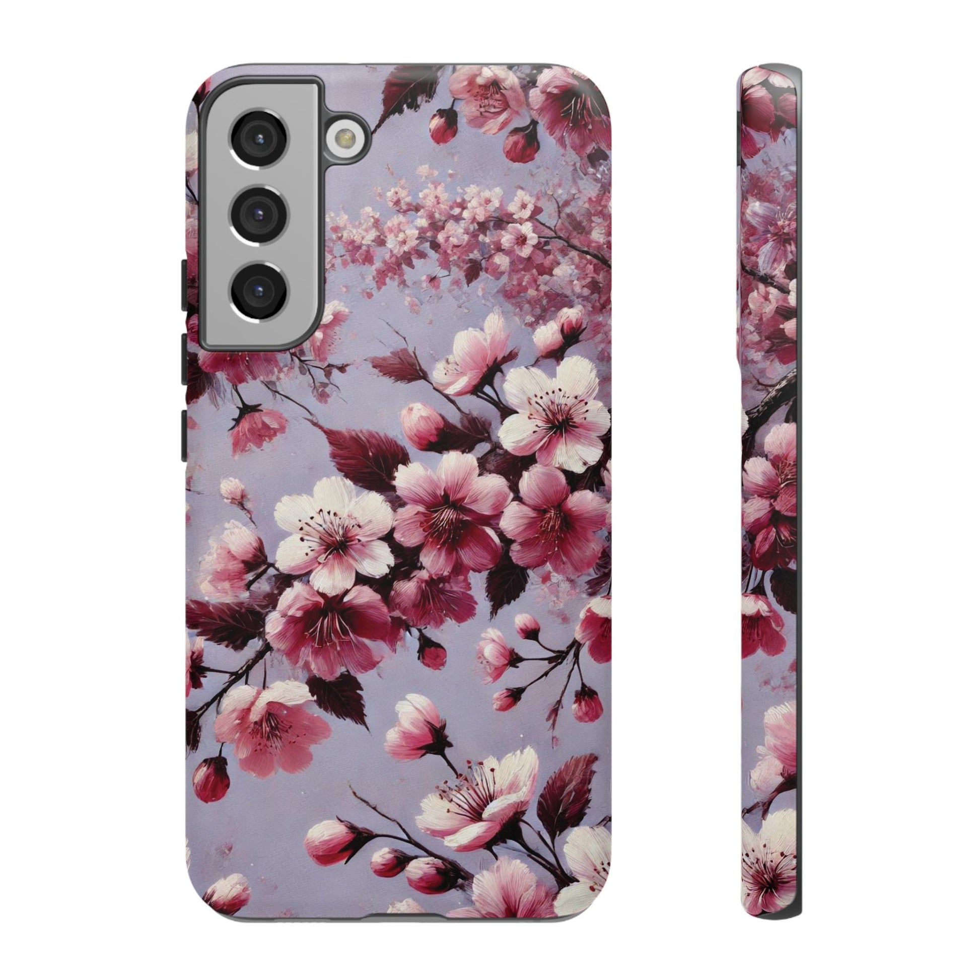 Lavender Floral Fall Phone Case for iPhone 16 pro15 14 13 12  21 23 Samsung, and Pixel | Stylish Protective Cover Gift for Her Perfect for Floral Lover