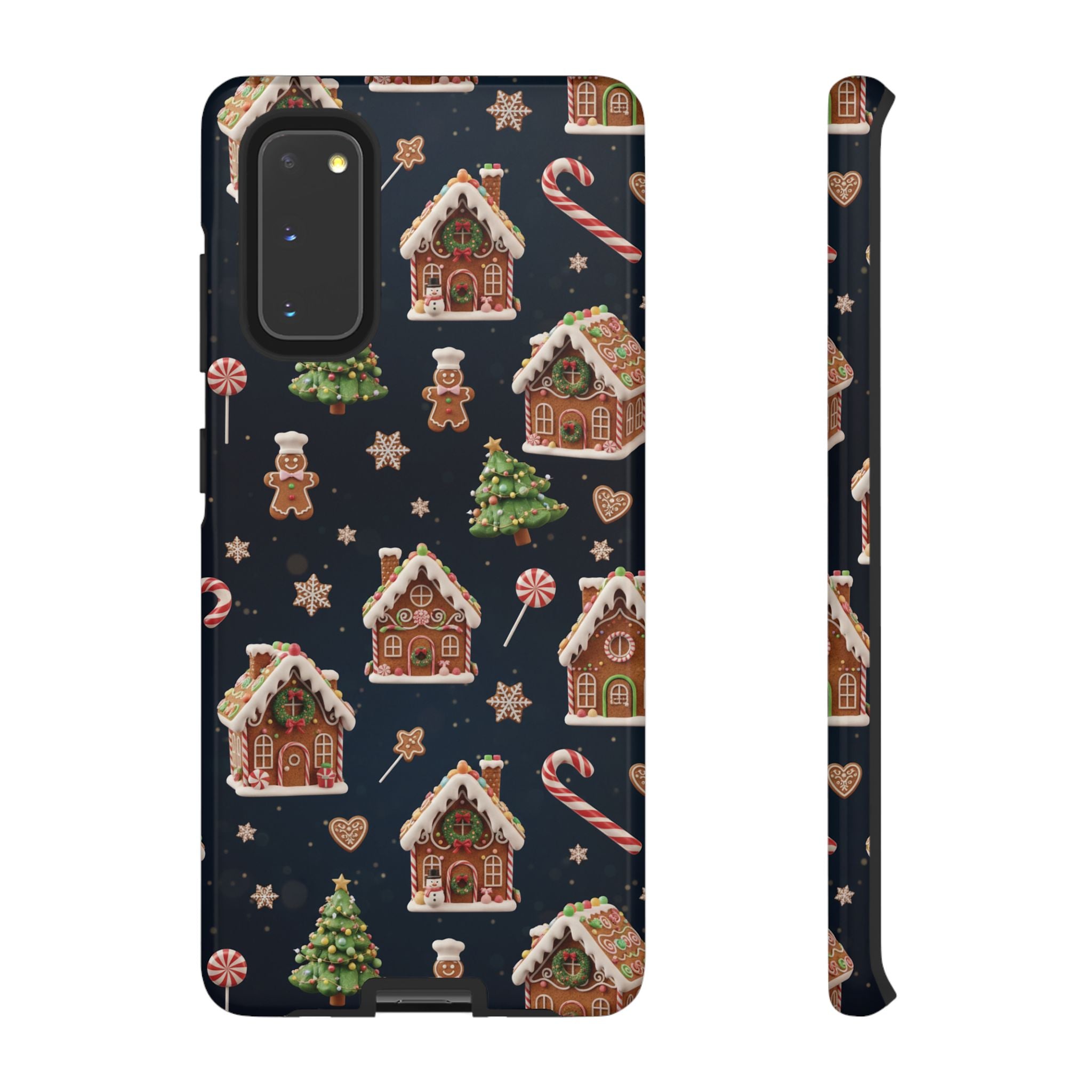 3D Gingerbread House Christmas Phone Case | Premium Holiday Gift Cover for iPhone 17, iPhone, and Samsung Galaxy Gift for Her or Him