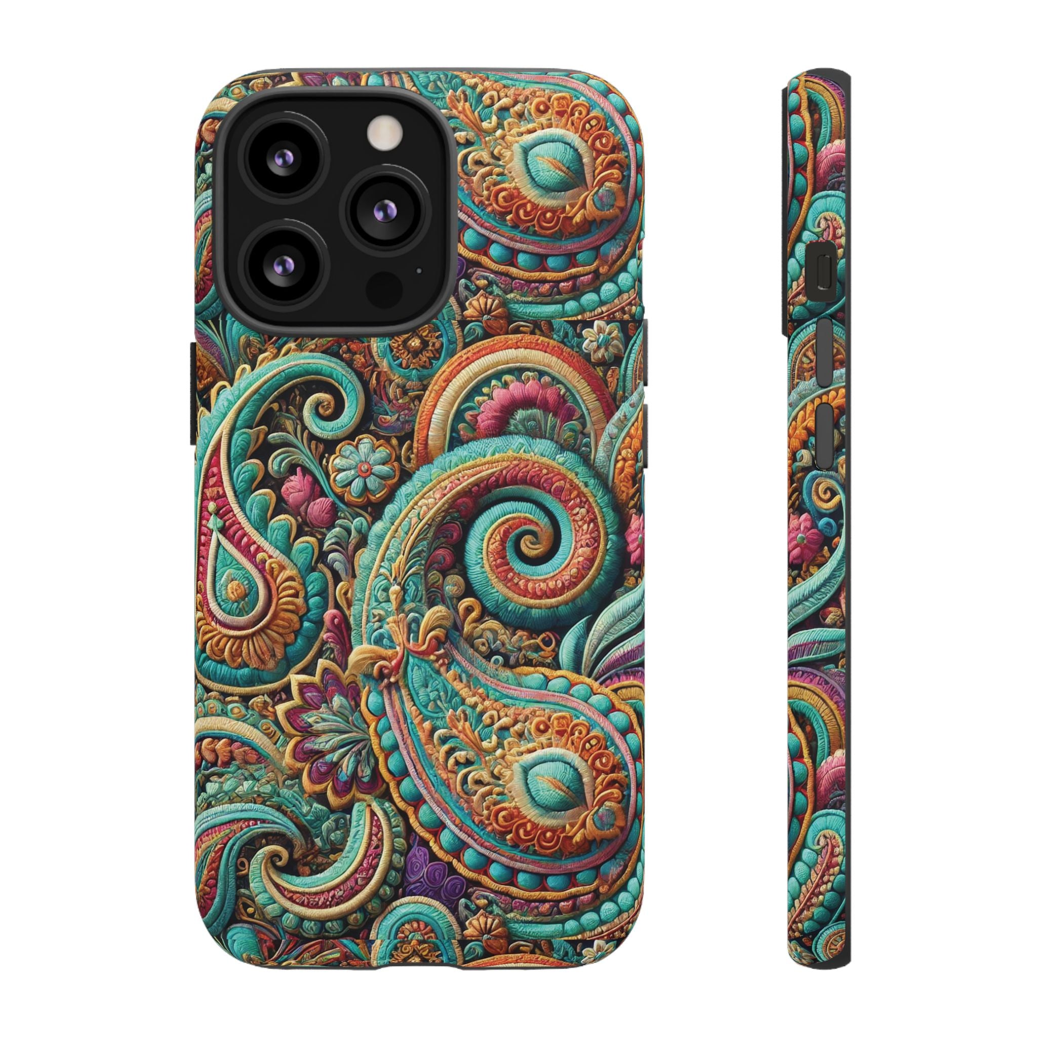 Best Paisley Phone Case Tough, Faithful Phone Cases & Religious iPhone Accessories: Protect Your Device & Show Perfect Gift for Her