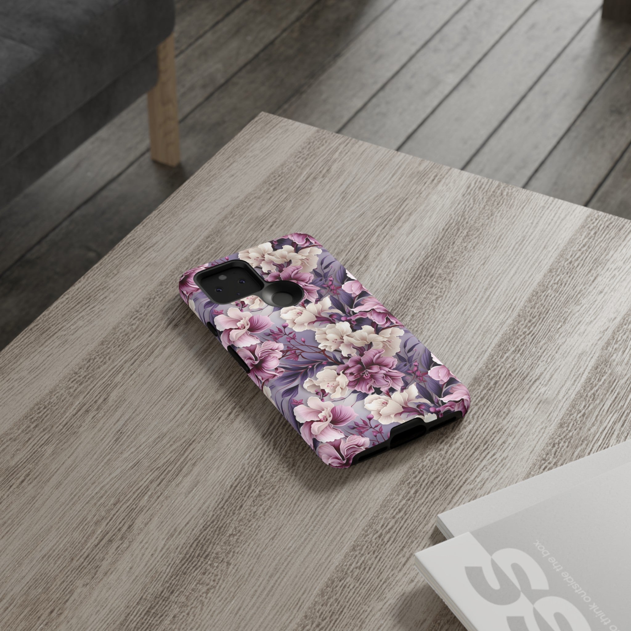 Lavender Flowers Protective Phone Case Gift for Her Phone 15, Samsung iPhone Samsung Gift for Her Case iPhone 15, Samsung