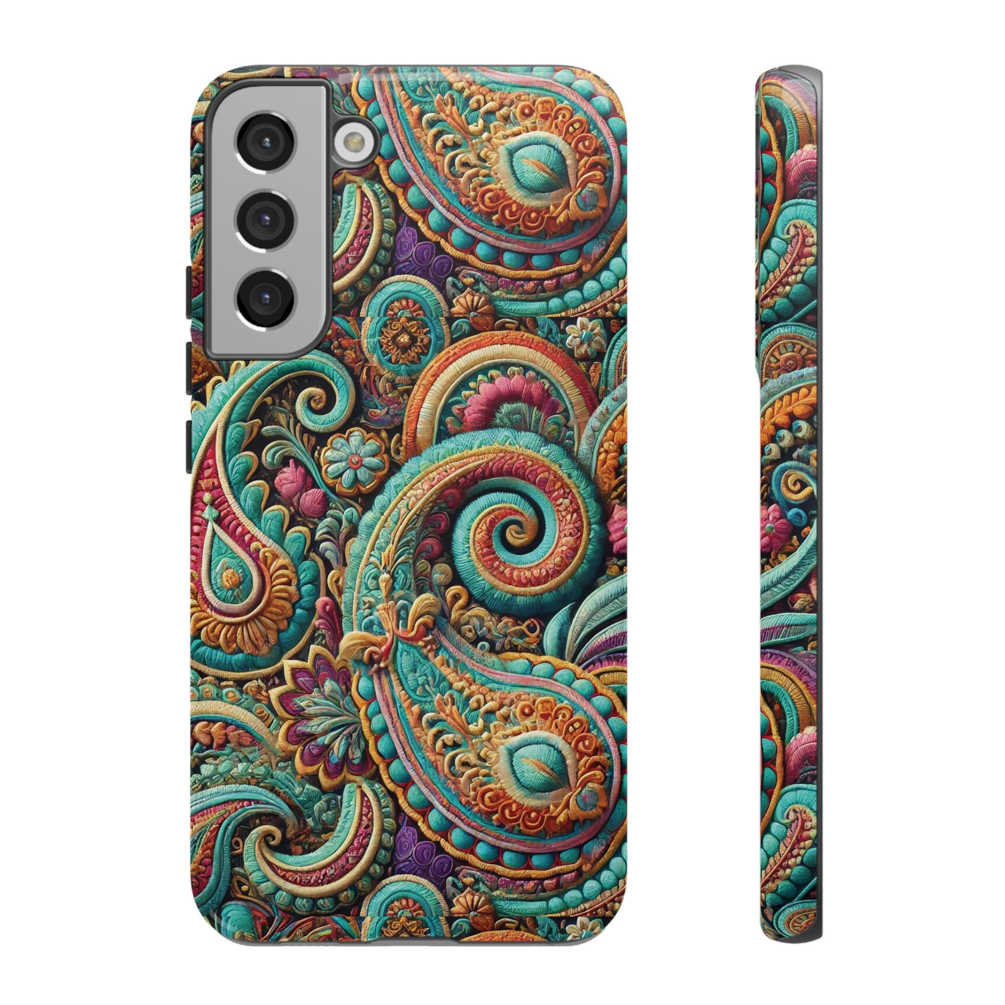 Best Paisley Phone Case Tough, Faithful Phone Cases & Religious iPhone Accessories: Protect Your Device & Show Perfect Gift for Her