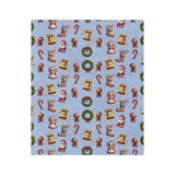 Christmas 3D Illusion Cozy Boho Minky Blanket Ultra-Soft, Warm, and Stylish Holiday Throw | Perfect Gift for Winter Nights | Premium Plush Comfort for Bed & Couch - MRSBYVALLE