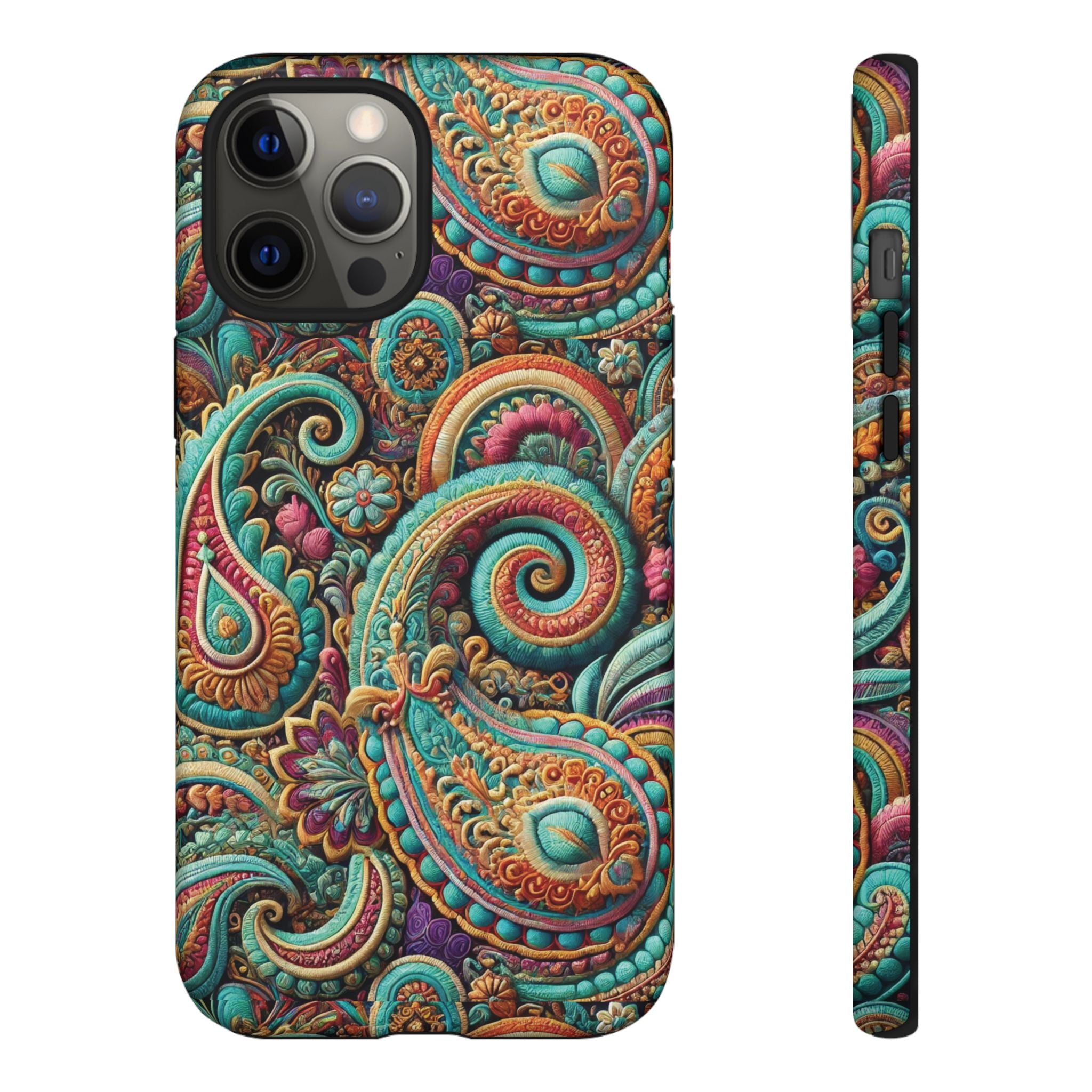Best Paisley Phone Case Tough, Faithful Phone Cases & Religious iPhone Accessories: Protect Your Device & Show Perfect Gift for Her