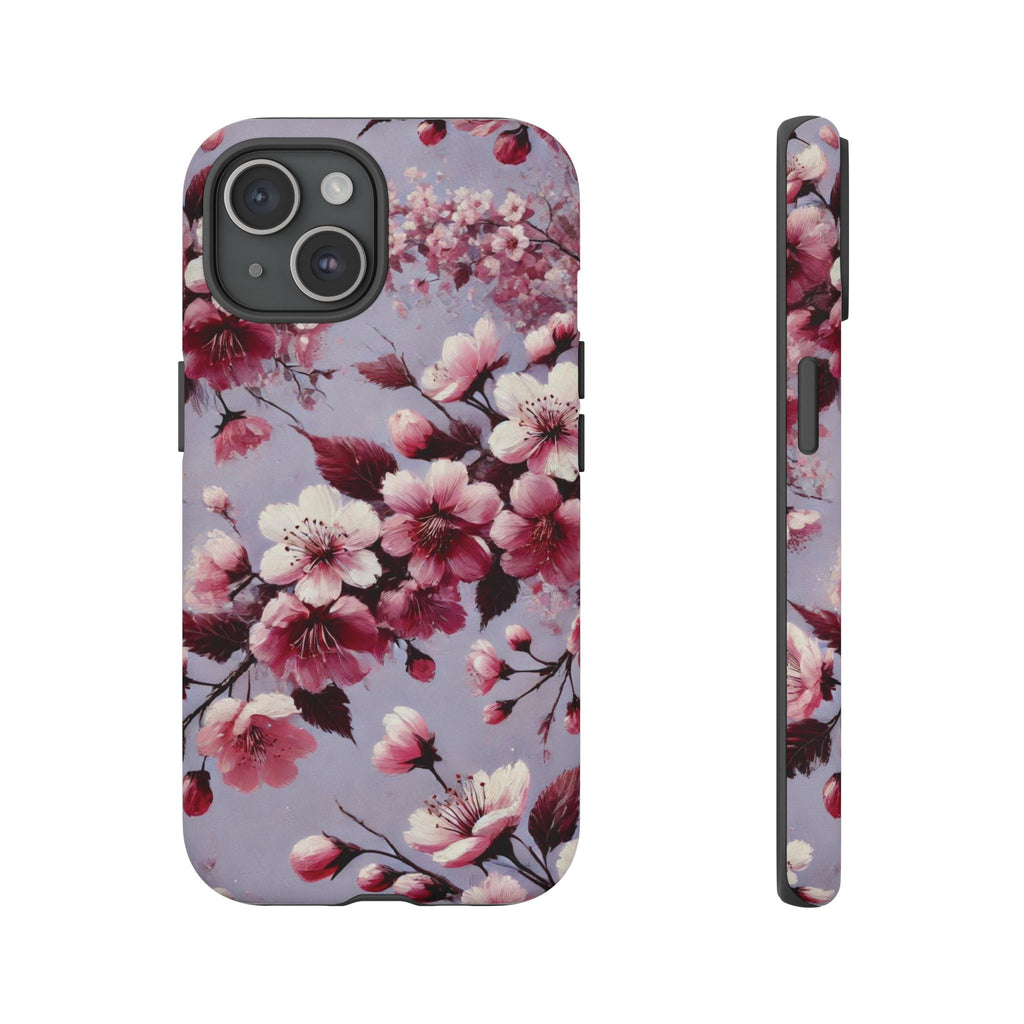 Lavender Floral Phone Case | Fall-Inspired Protective Cover for iPhone, Samsung & Pixel – Perfect Gift for Her