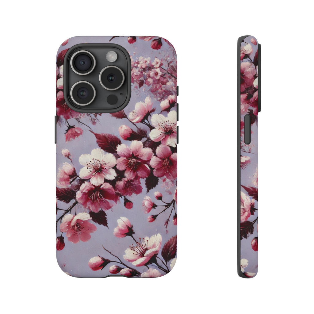 Lavender Floral Phone Case | Fall-Inspired Protective Cover for iPhone, Samsung & Pixel – Perfect Gift for Her