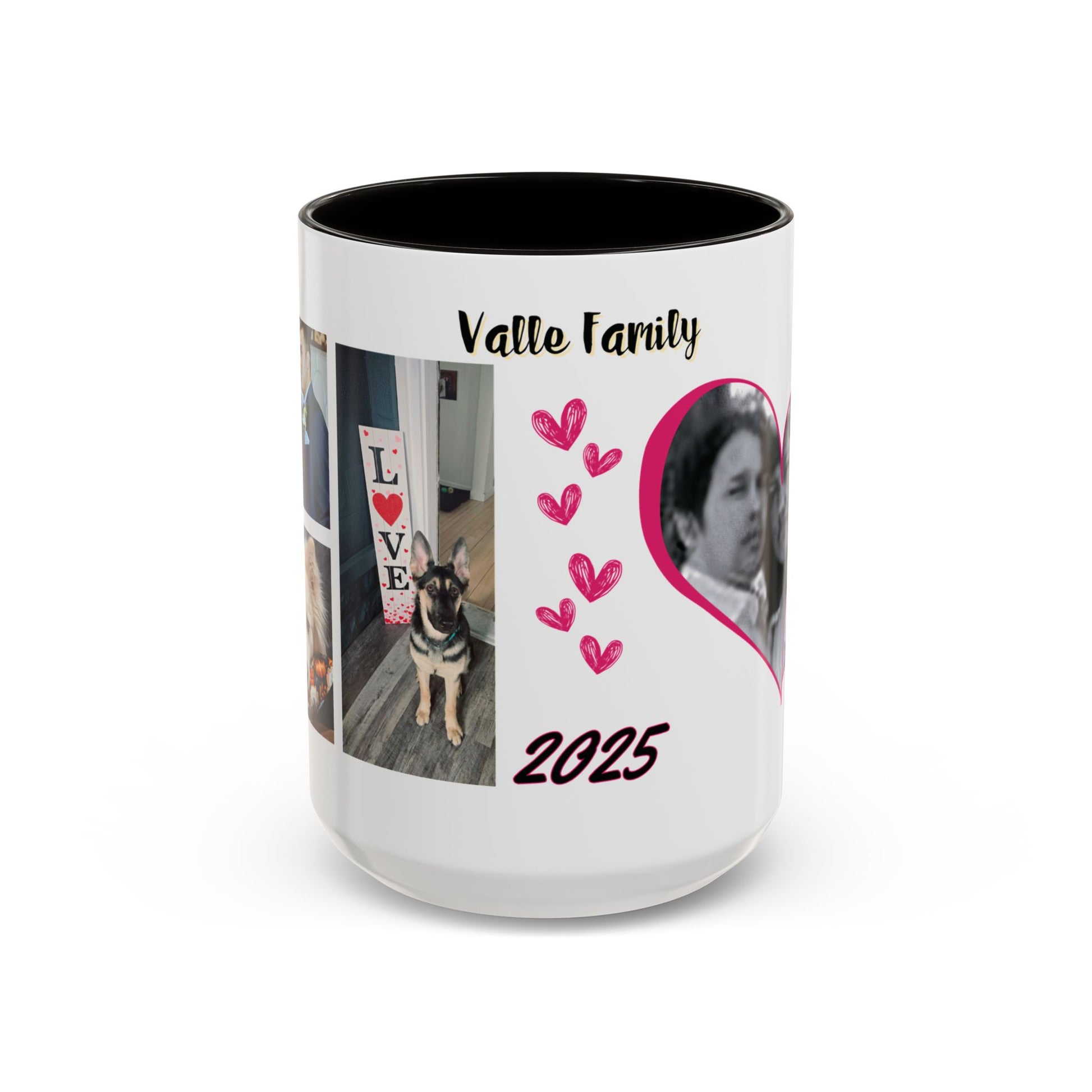 Personalized Photo Collage Coffee Mug, Custom Image Gift for Mom, Mother's Day Present, Colorful 15oz Cup, Birthday Mug, Custom Picture Mug Perfect Giift