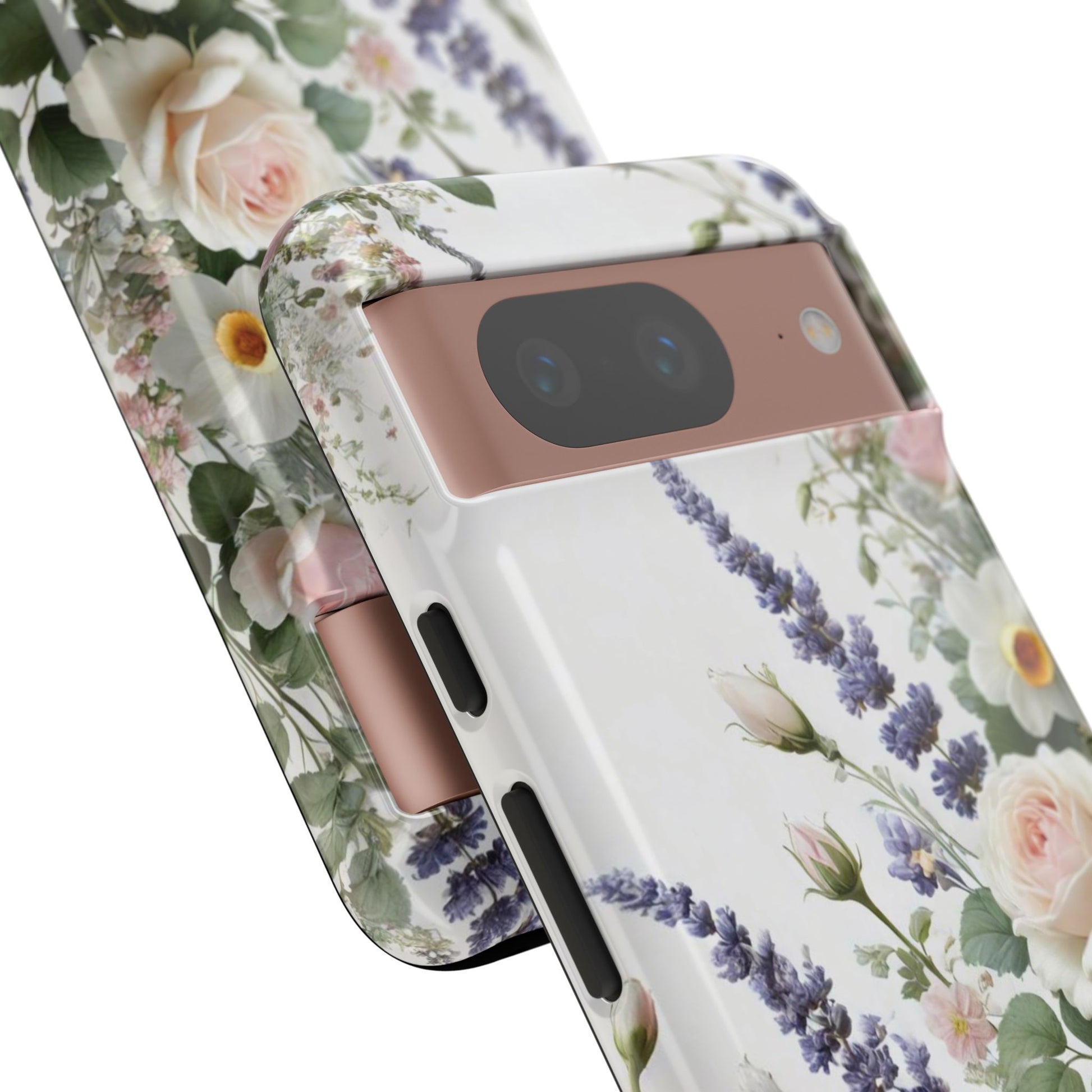 Boho Floral Fall Phone Case for iPhone 17,16  21 23 Samsung, and Pixel | Stylish Protective Cover Gift for Her Perfect for Floral Lover