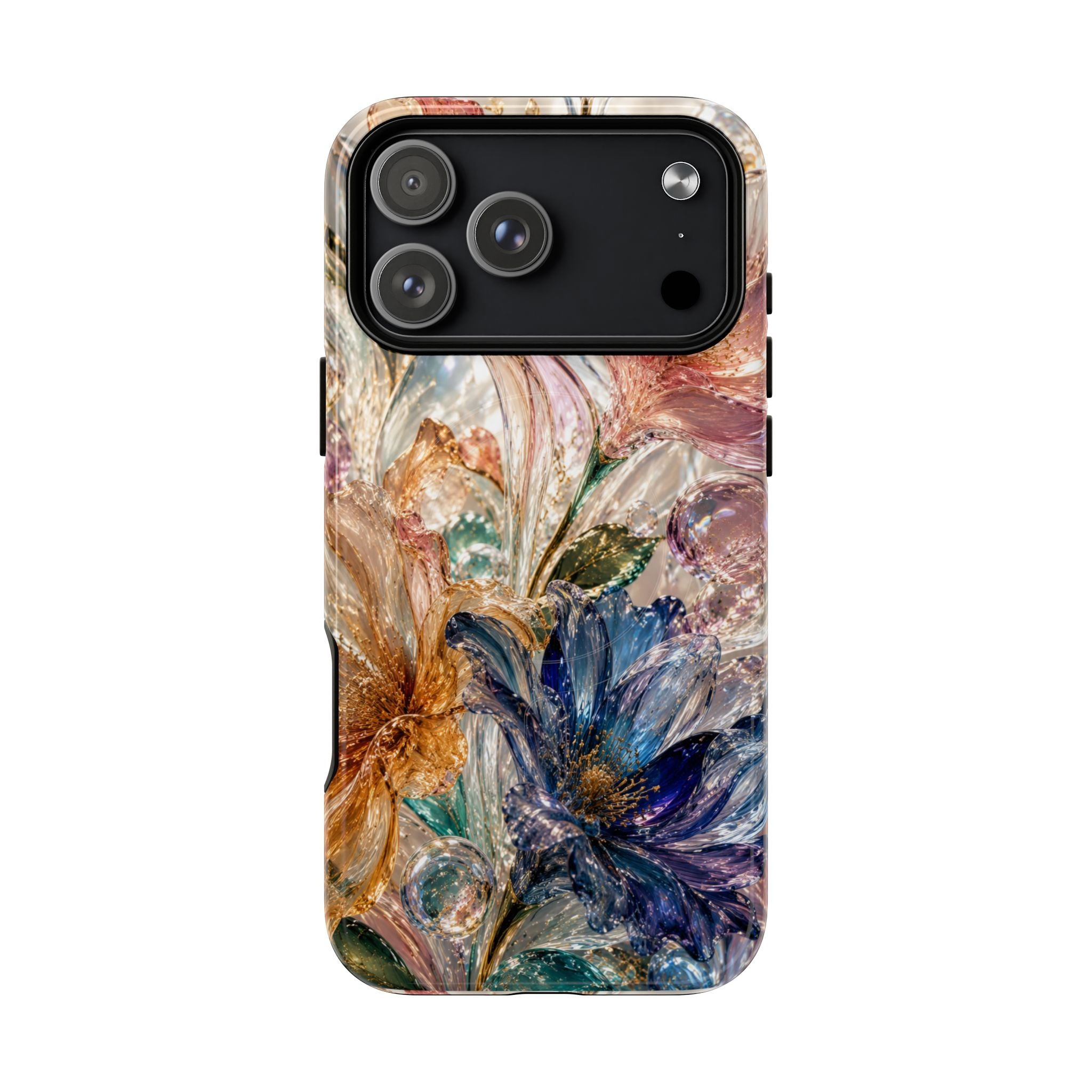 Watercolor Floral Artwork phone case | Tough Magnetic Cases