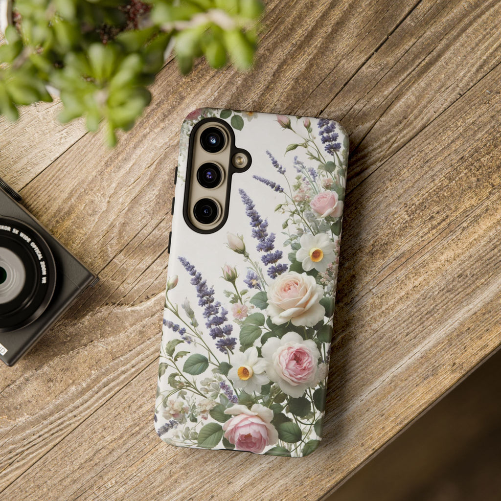 Boho Floral Fall Phone Case for iPhone 16 pro15 14 13 12  21 23 Samsung, and Pixel | Stylish Protective Cover Gift for Her Perfect for Floral Lover