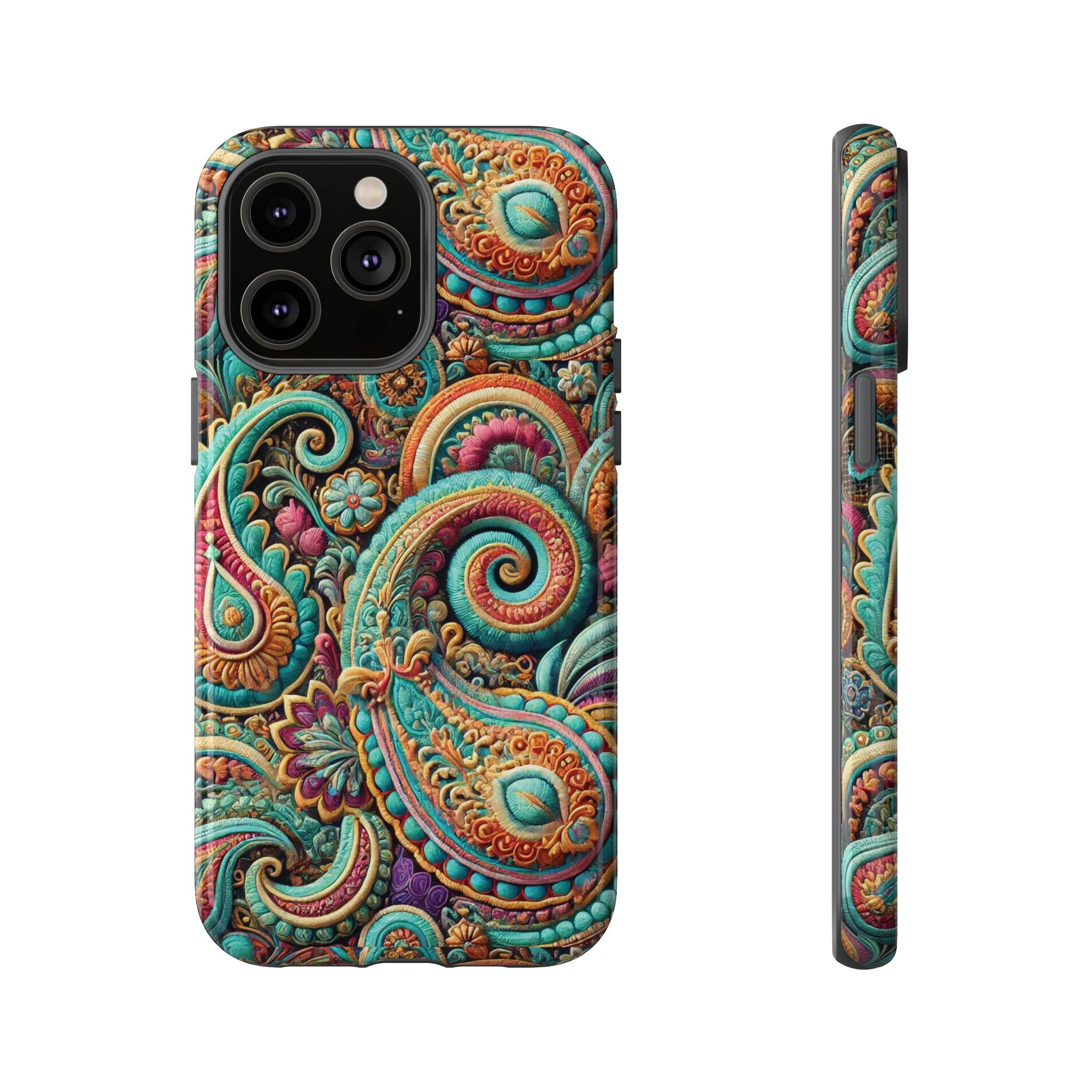 Best Paisley Phone Case Tough, Faithful Phone Cases & Religious iPhone Accessories: Protect Your Device & Show Perfect Gift for Her