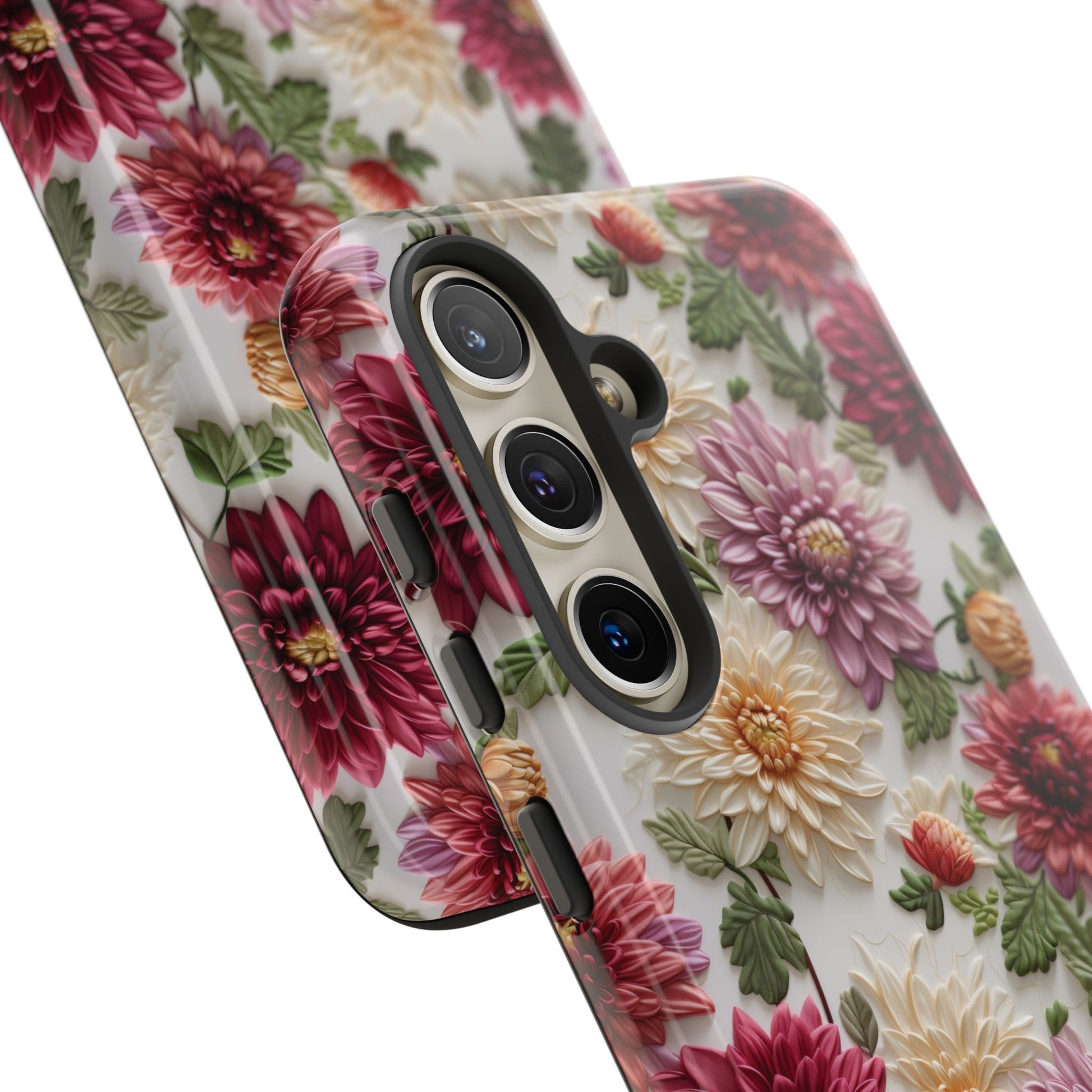 Floral Fall Phone Case for iPhone 16 pro15 14 13 12  21 23 Samsung, and Pixel | Stylish Protective Cover Gift for Her Perfect for Floral Lover