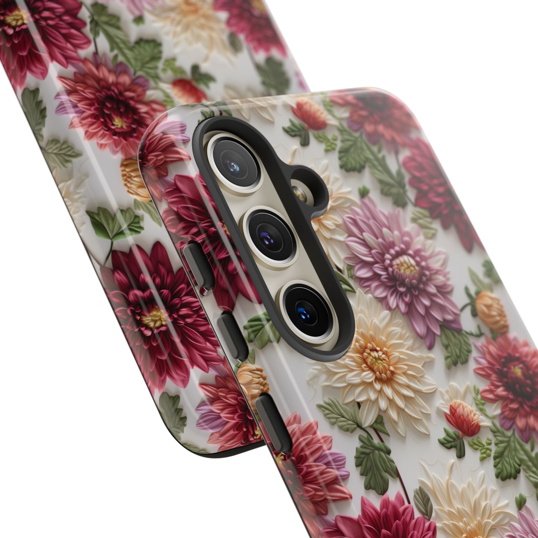 Floral Fall Phone Case for iPhone 16 pro15 14 13 12  21 23 Samsung, and Pixel | Stylish Protective Cover Gift for Her Perfect for Floral Lover