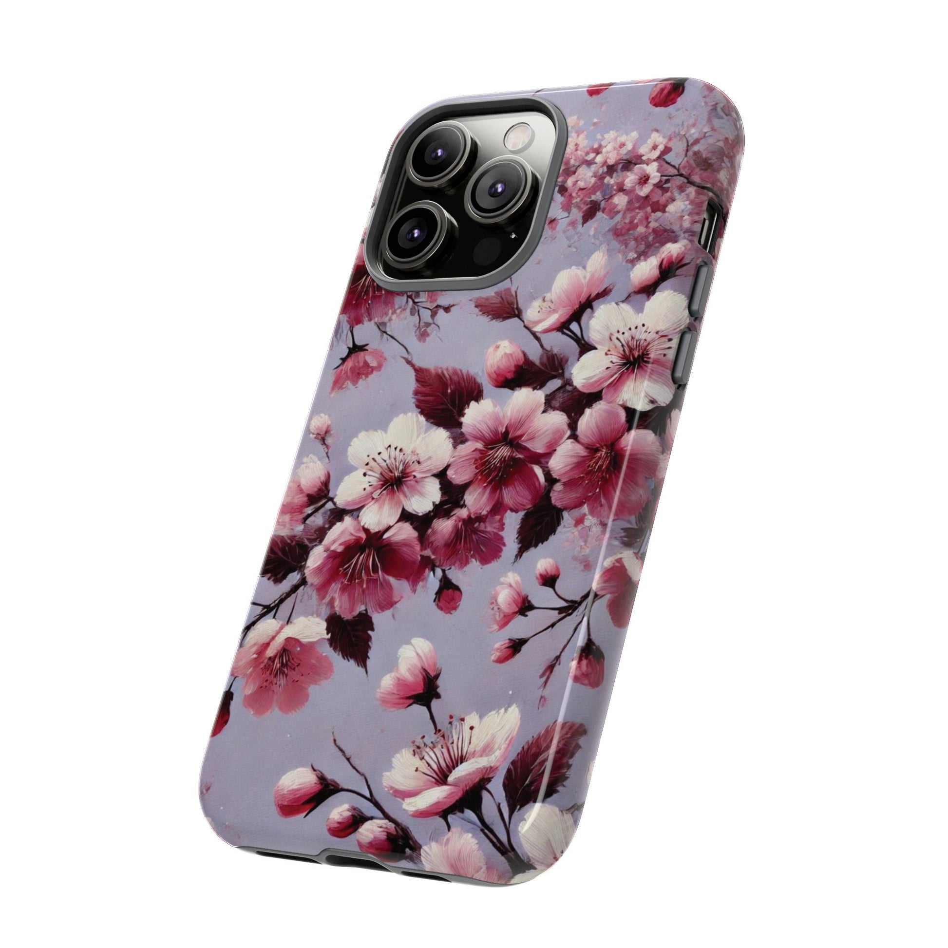 Lavender Floral Phone Case | Fall-Inspired Protective Cover for iPhone, Samsung & Pixel – Perfect Gift for Her