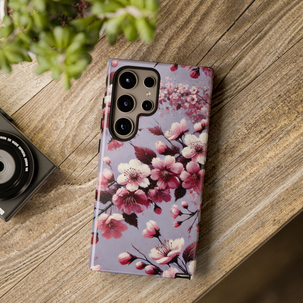 Lavender Floral Phone Case | Fall-Inspired Protective Cover for iPhone, Samsung & Pixel – Perfect Gift for Her