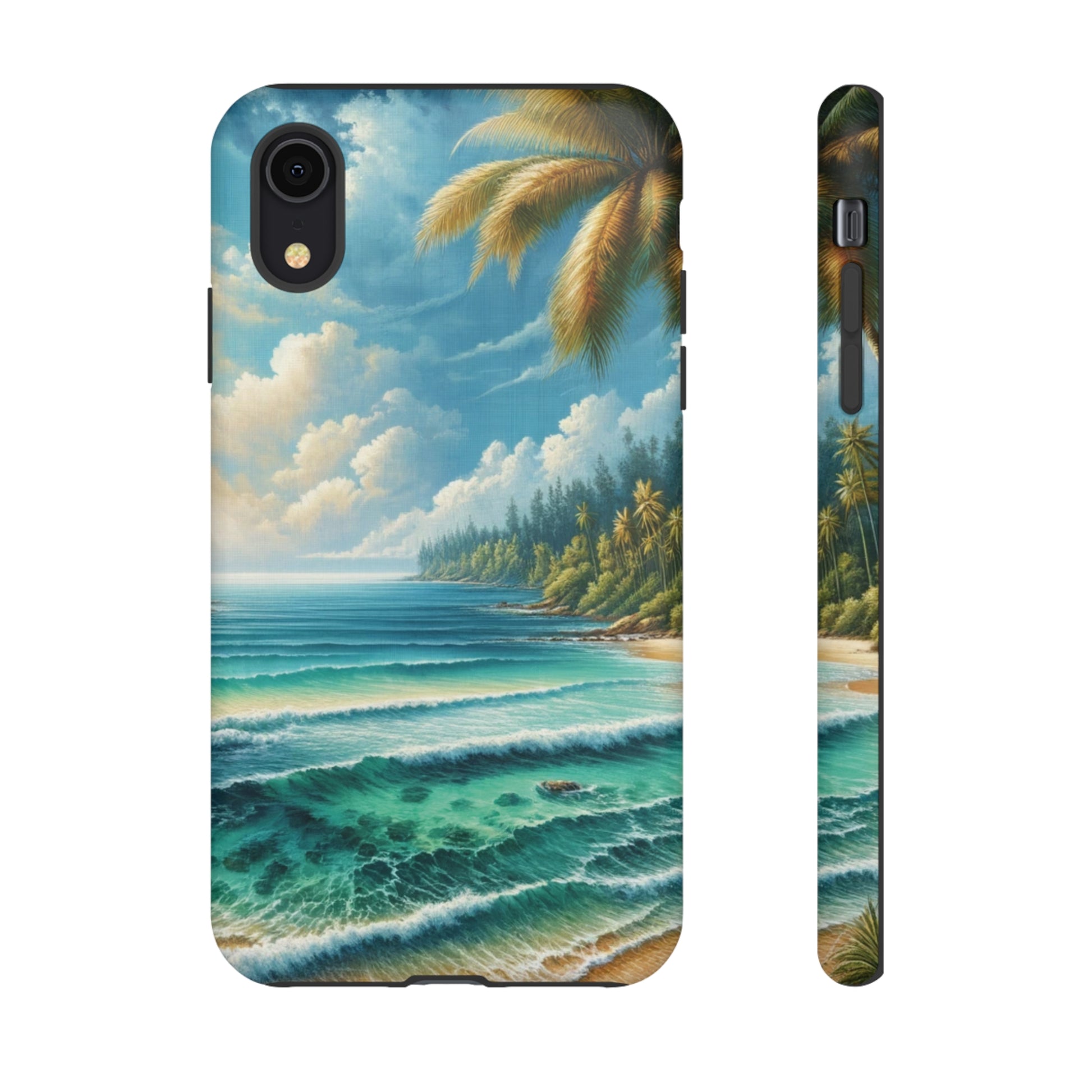 Coastal Serenity Ocean Beach View Protective Phone Case Gift for Her Phone 15, Samsung iPhone Samsung Gift for Her Case iPhone 15, Samsung iPhone Samsung Accessory Gift for Her.