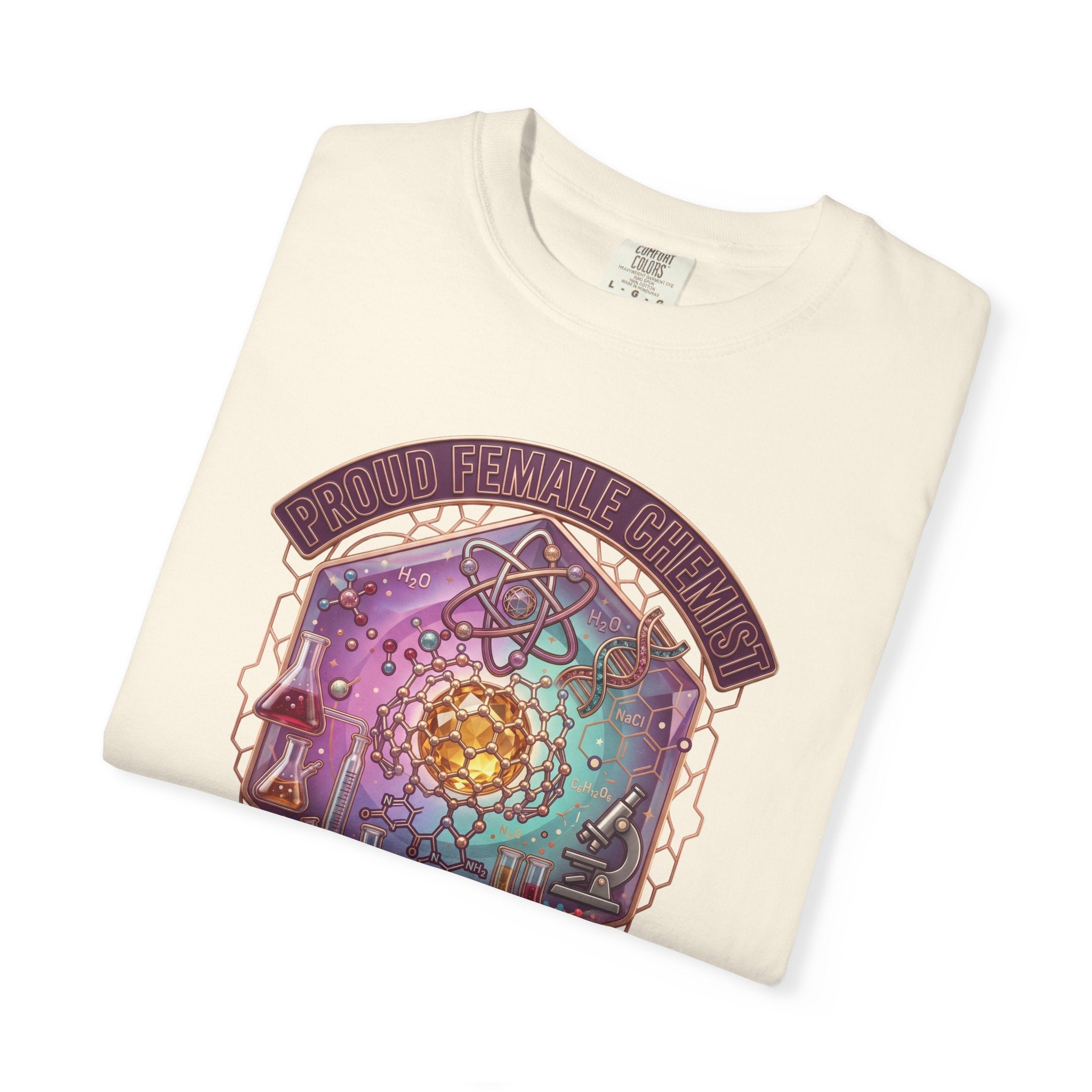T-Shirt 'Unstoppable' Scientist Leader Achiever Graphic Tee Proud Chemist. Scientist. Leader. Unstoppable. STEM Graphic Tee