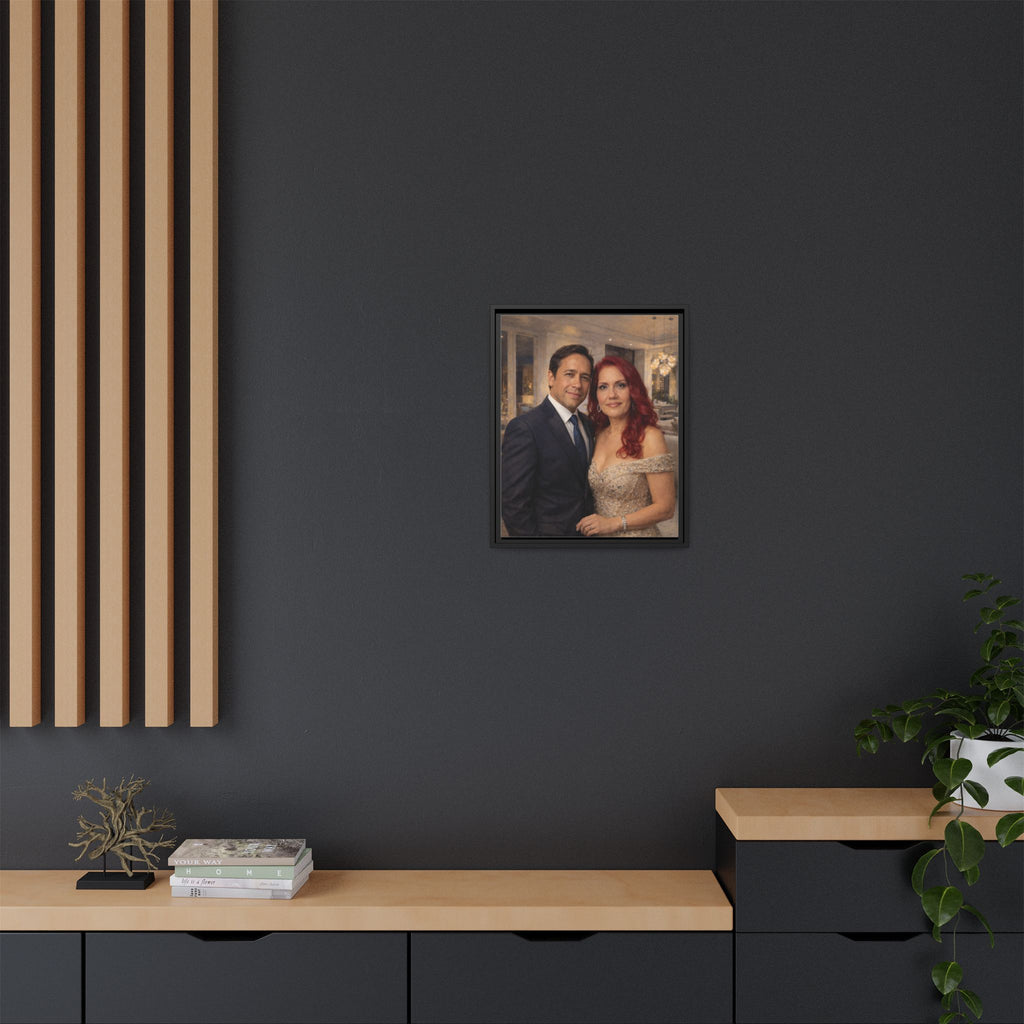 Custom Oil Painting Illusion Canvas – Luxury Portrait Art