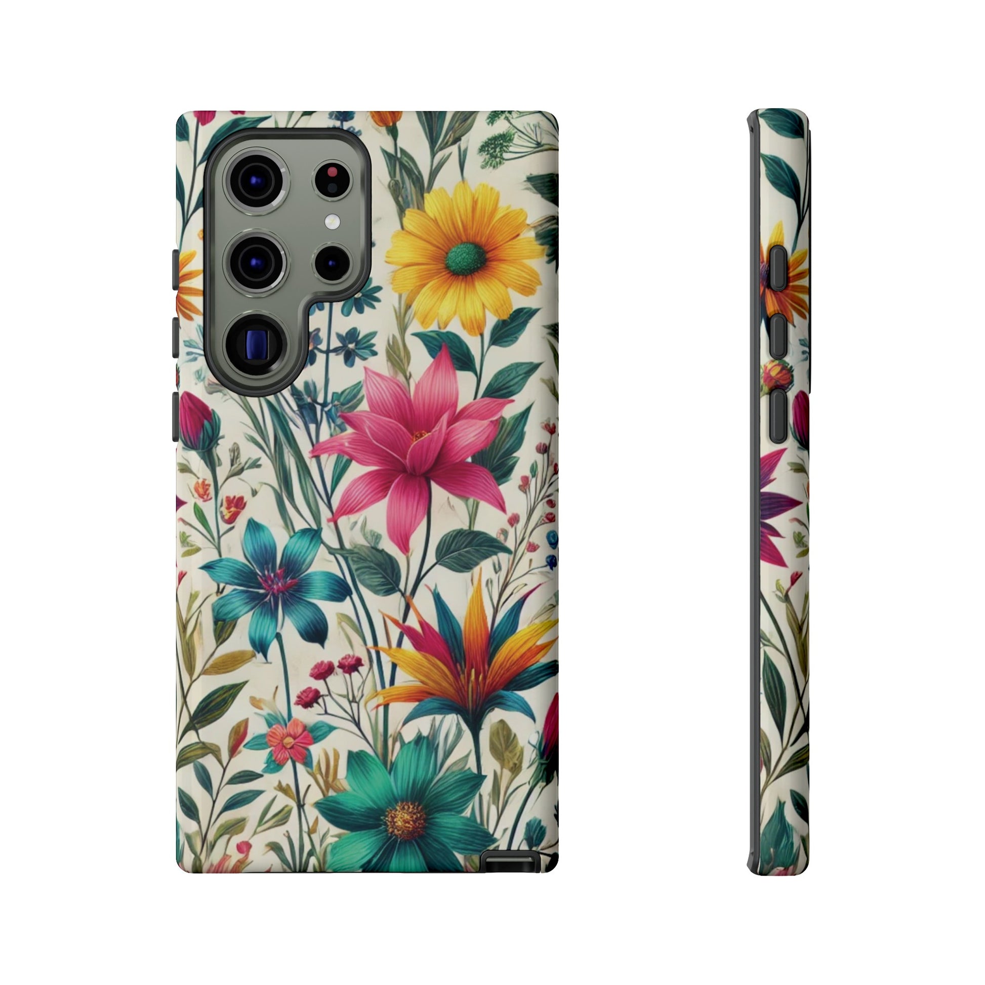 Wildflowers Boho Chic Design Phone Case - Stylish, Protective Cover for All Models Gift for Mom Accessory Gift for Her