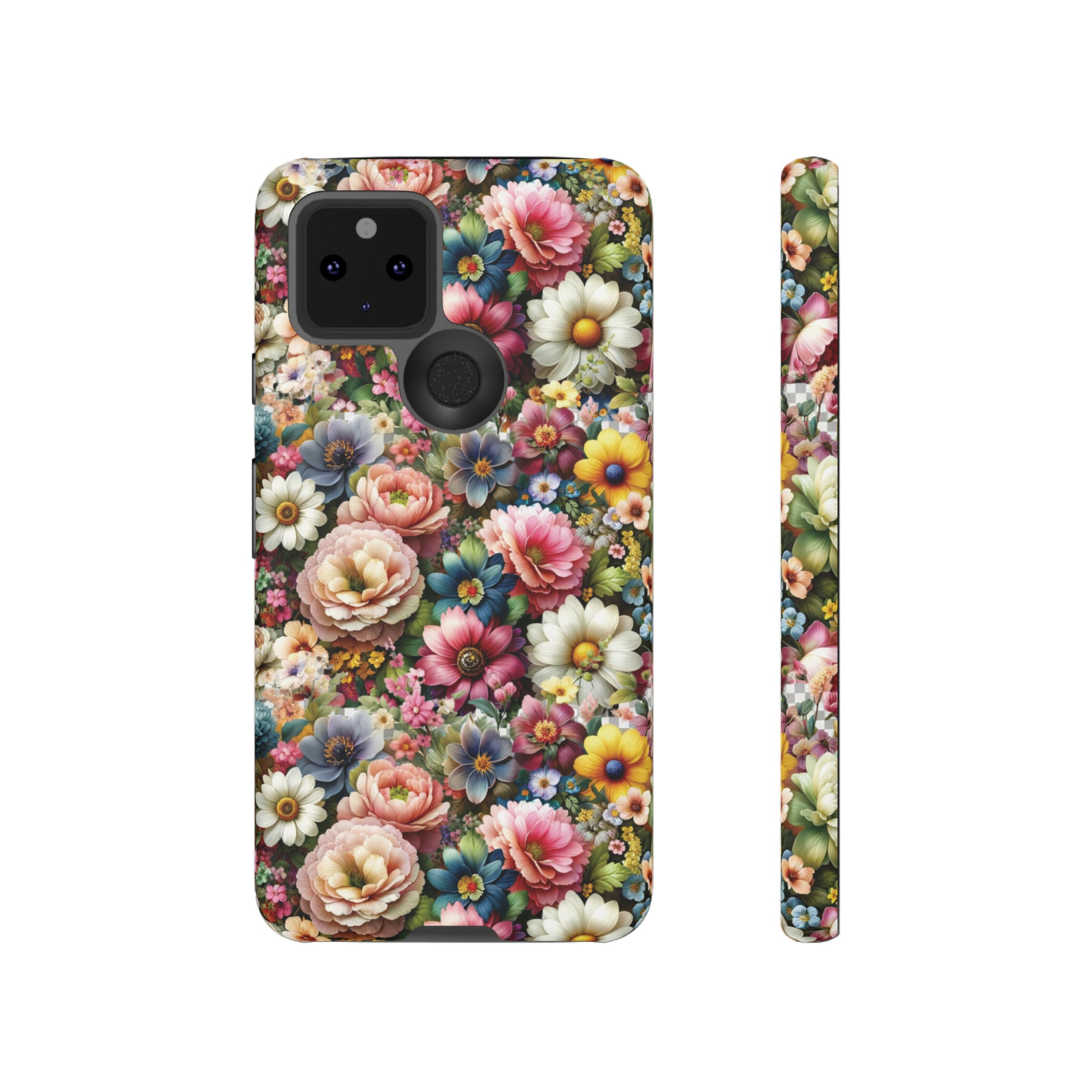 Floral Luxury Phone Tough Case Floral Elegant Durable Stylish for Modern Devices iPhone 15, Samsung iPhone Samsung Accessory Gift for Her.